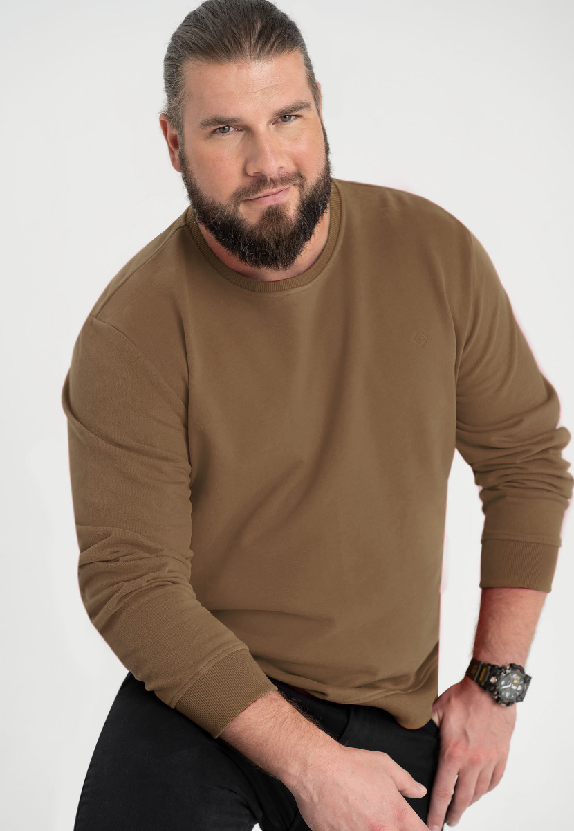 Bluza męska wkładana przez głowę B‑ANDY plus size