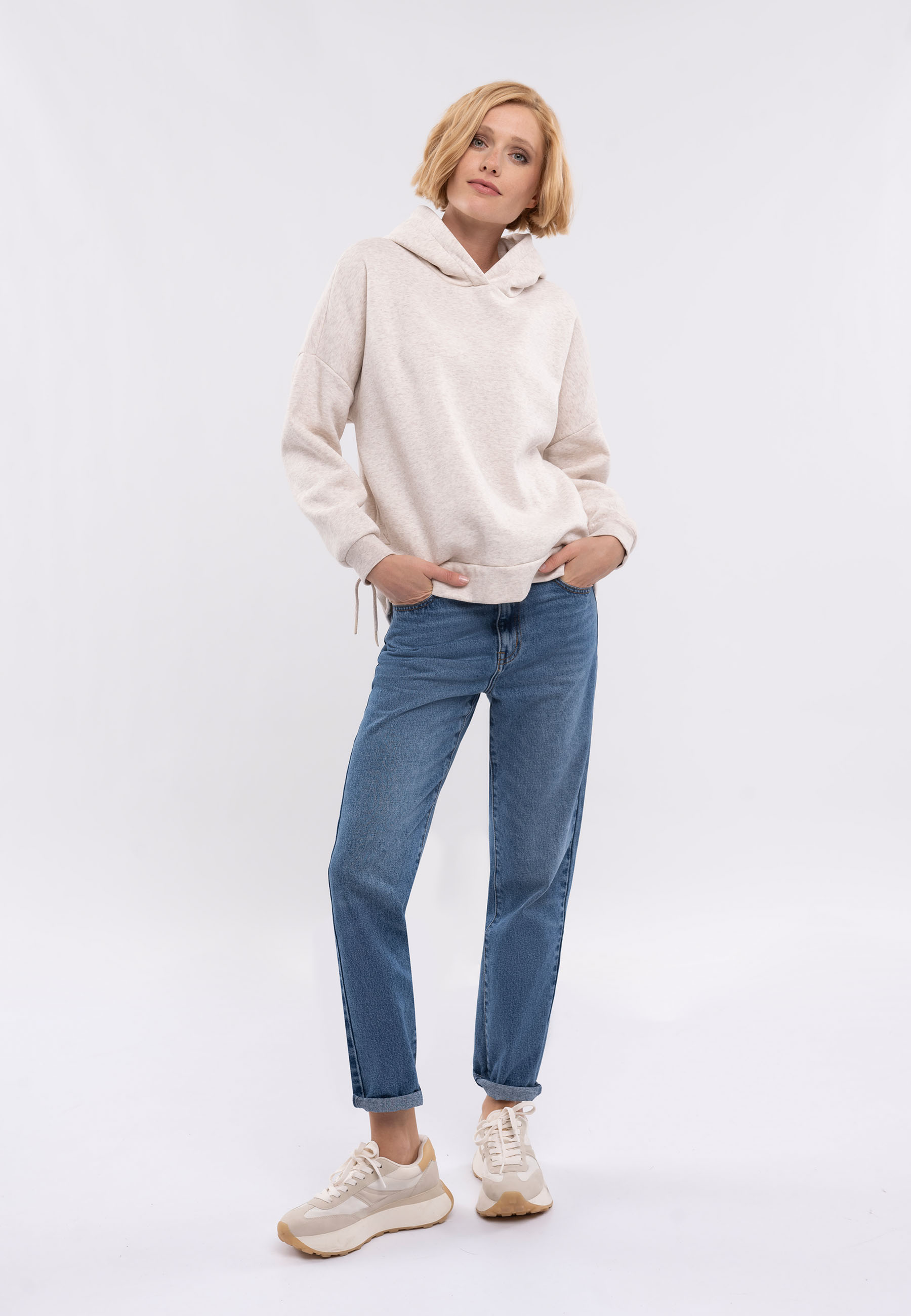 Bluza oversize z kapturem B-SIGI