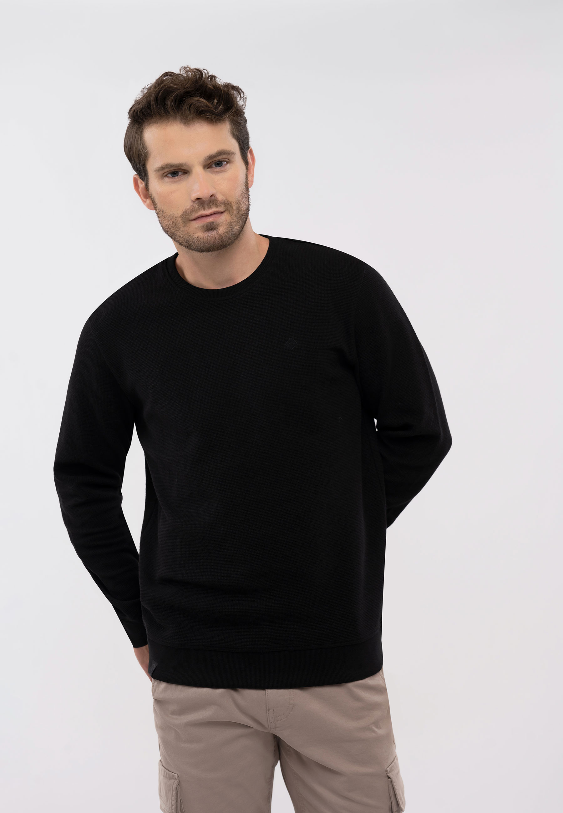 Bluza ze strukturą B-TERRY
