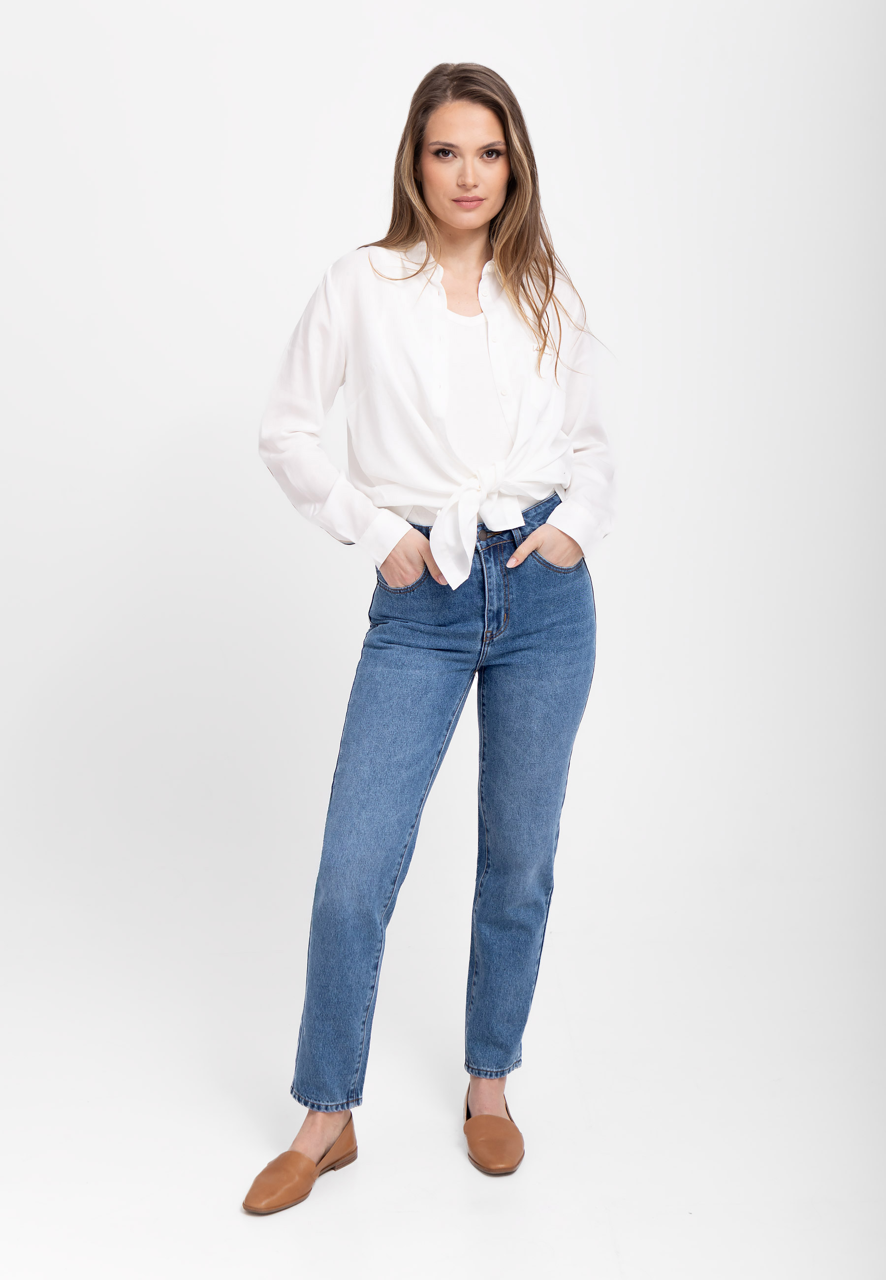 Niebieskie jeansy, Regular Fit, D-EPPY