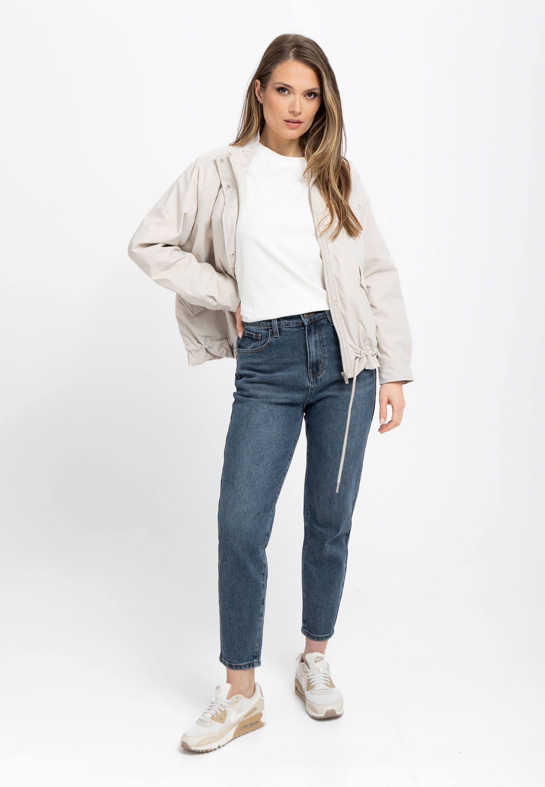 Niebieskie jeansy, Carrot Fit, D-MAMMA