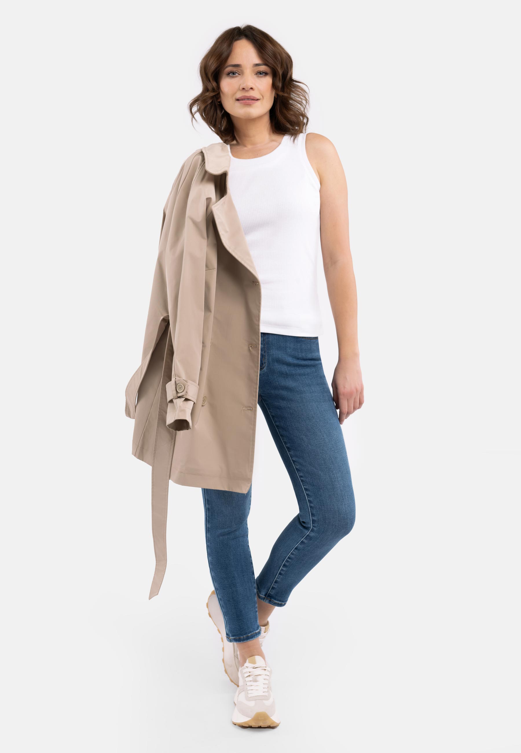 Jeansy Slim Fit, długość 7/8, D-MERCY 15