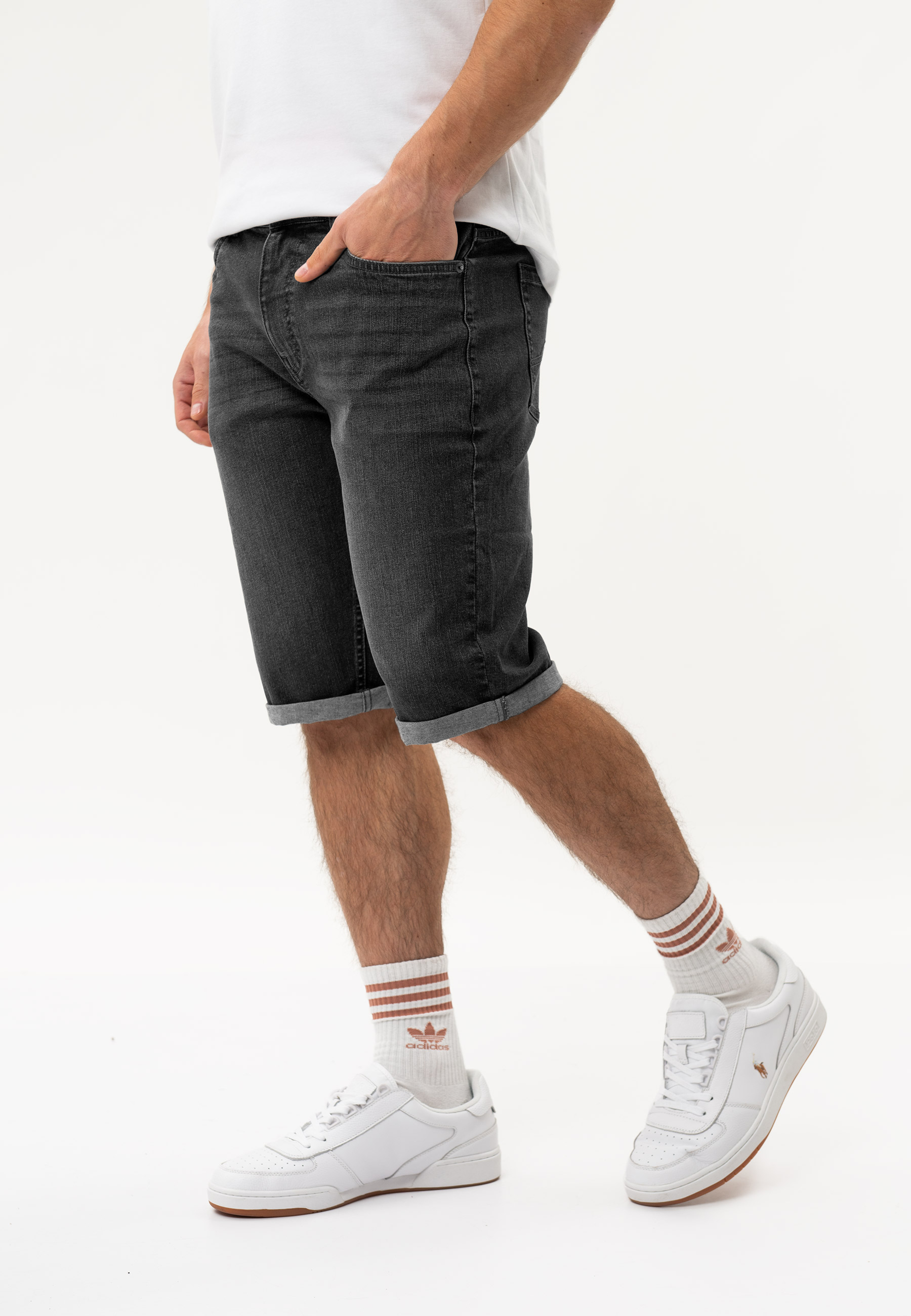 Szorty jeansowe, Regular Fit, E-MIST