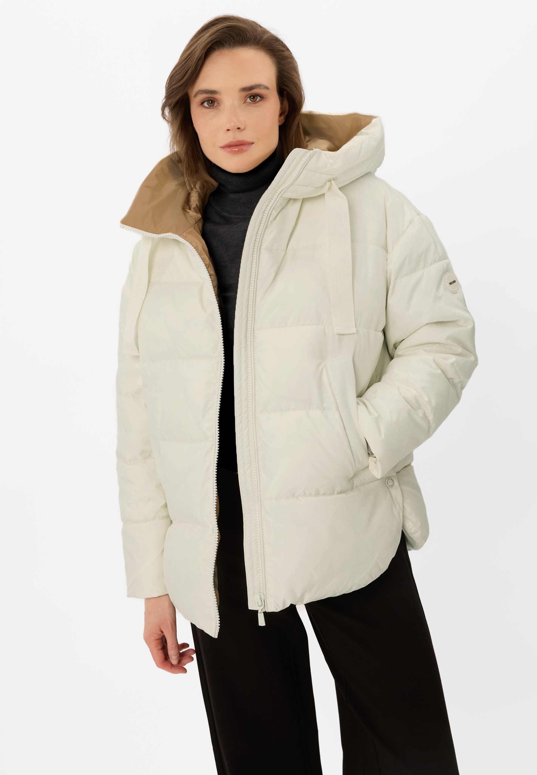 Pikowana kurtka oversize J-LAVEO