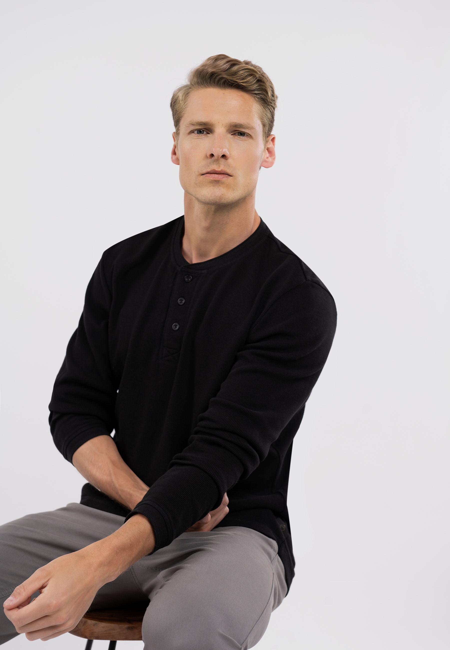 Longsleeve bawełniany L-KROTI
