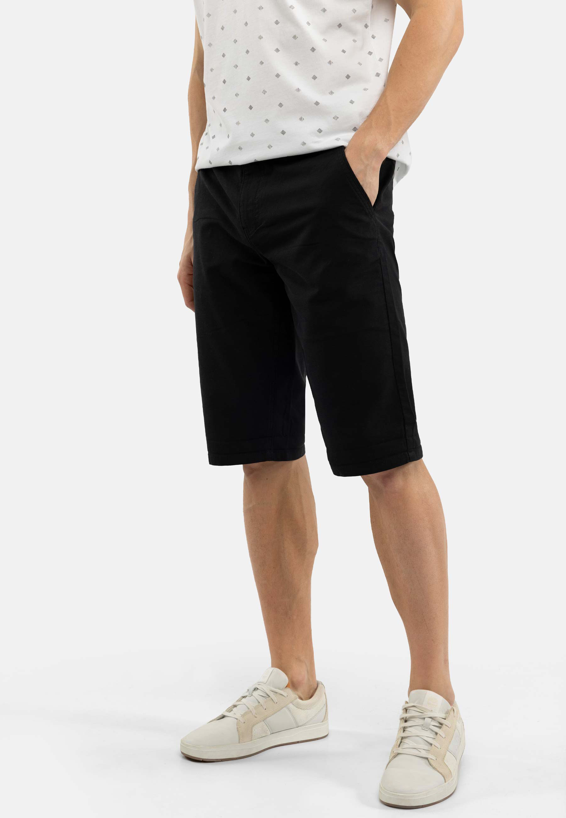 Lniane szorty, Comfort Fit, P-GOUDS