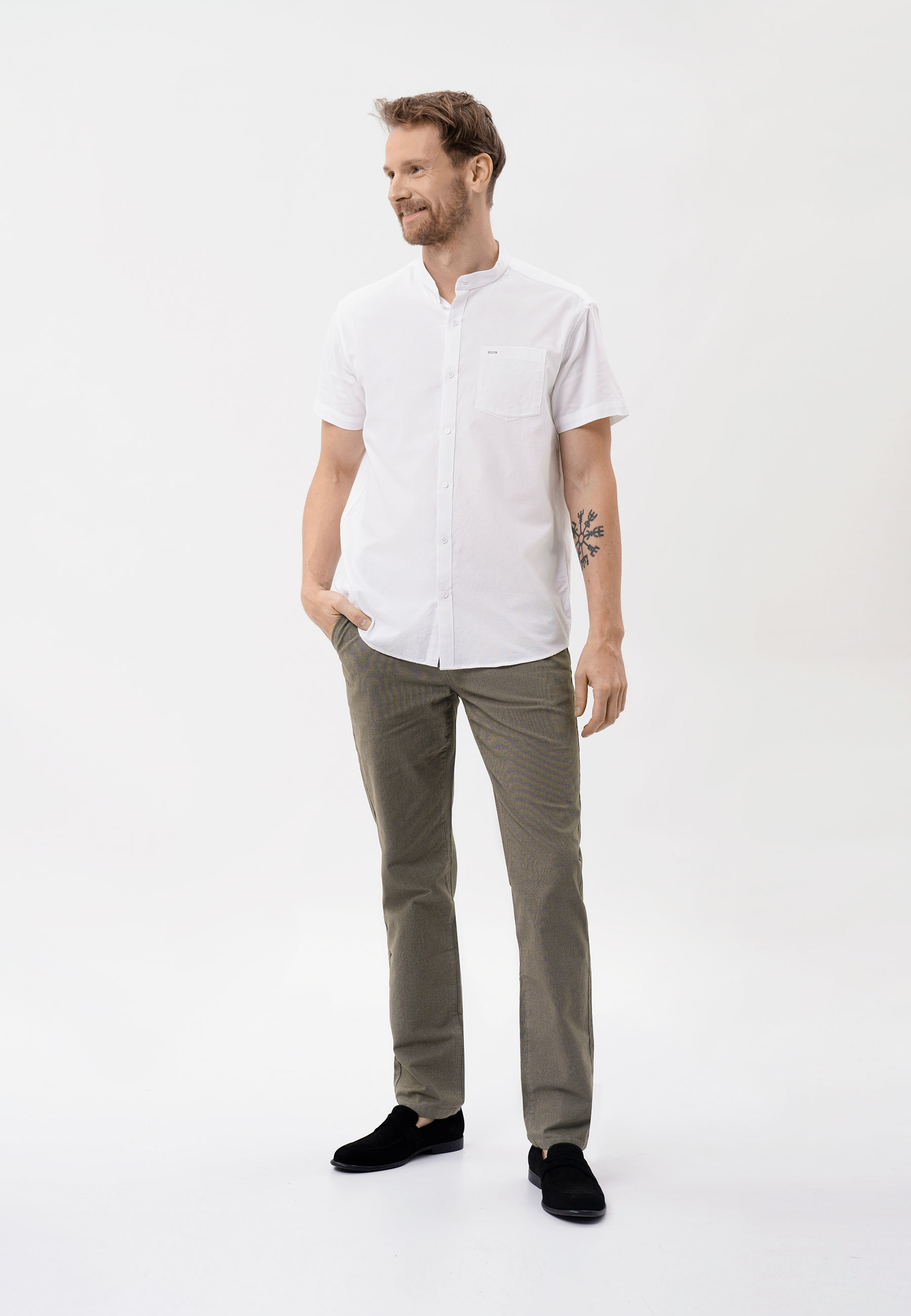 Spodnie chino, Regular Fit, R-PETRO