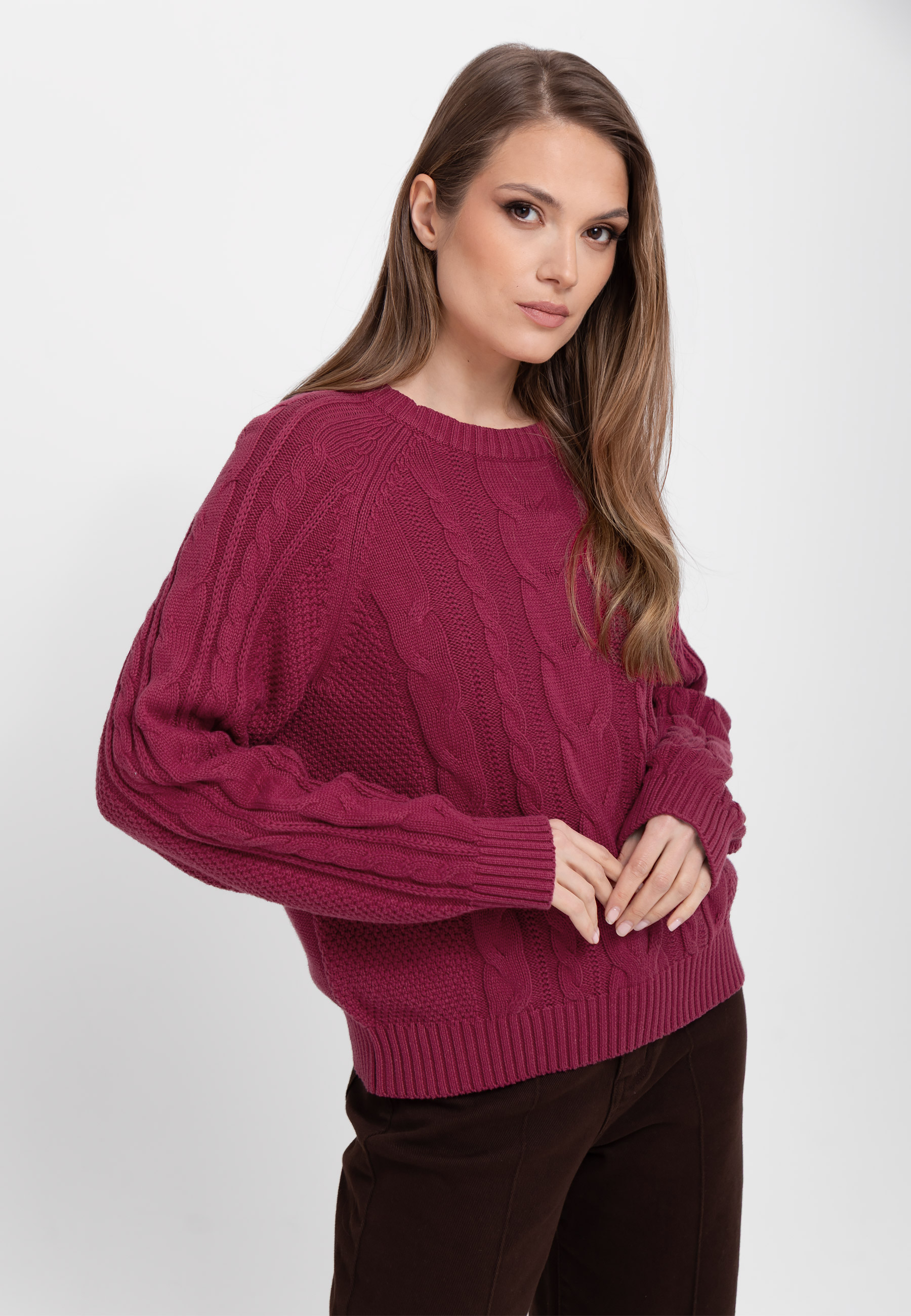 Luźny sweter S-AYA