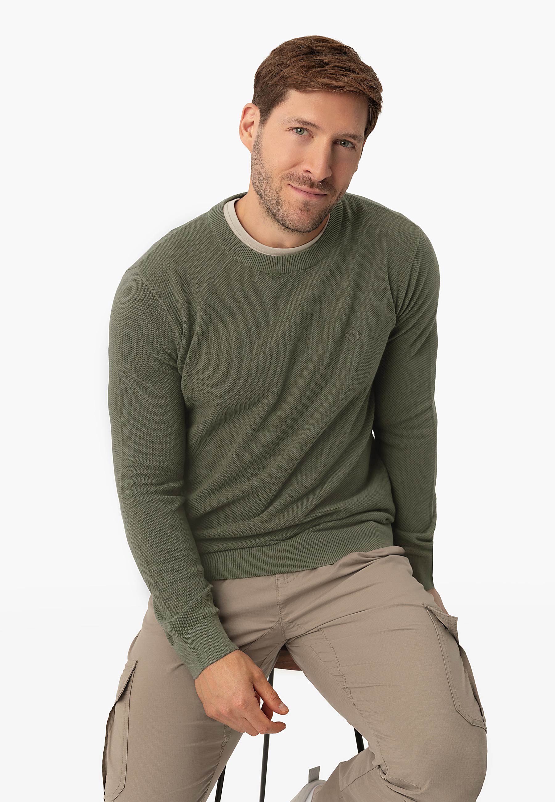 Bawełniany sweter S-LOGAN