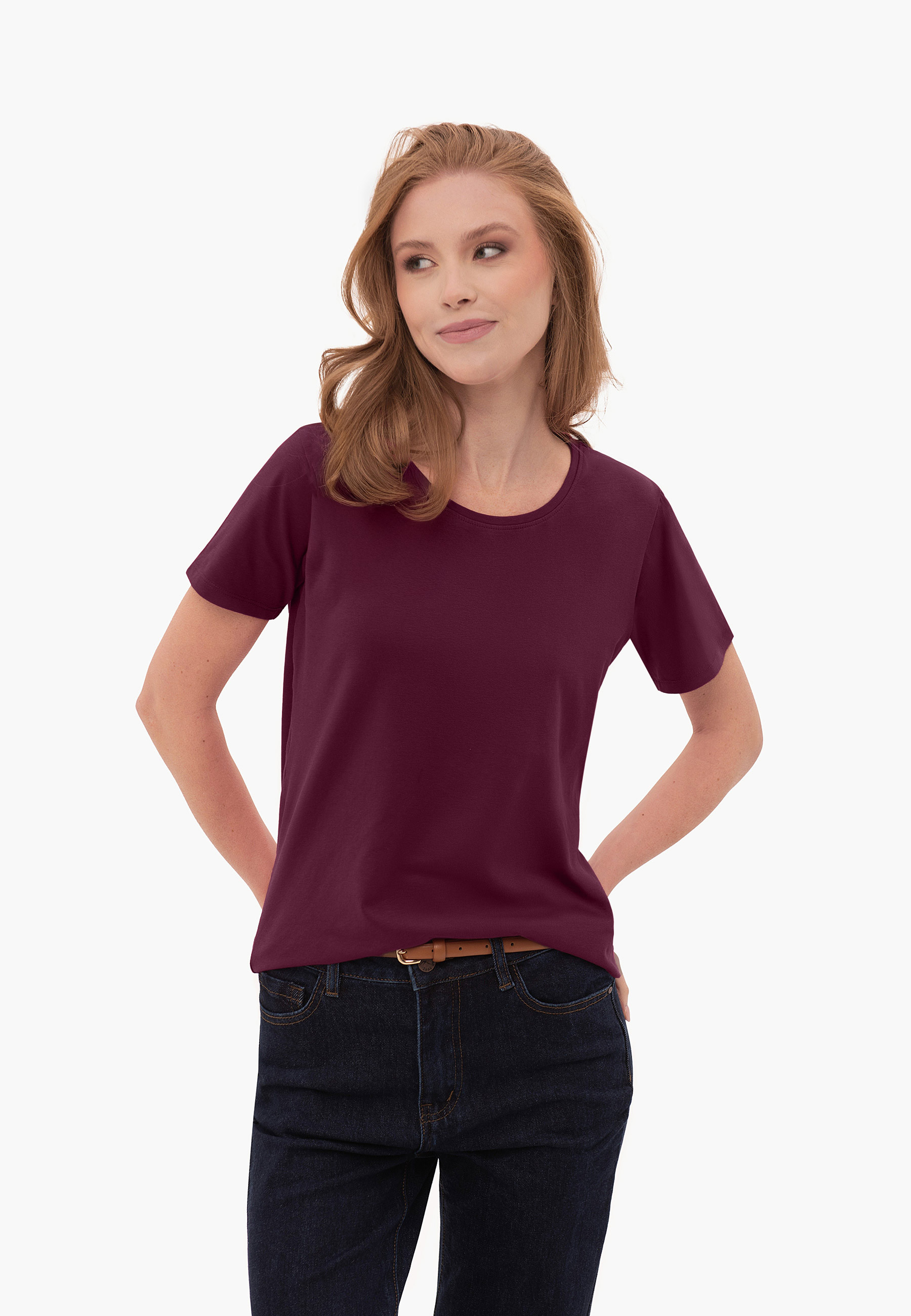 Elastyczna koszulka basic T-ANA