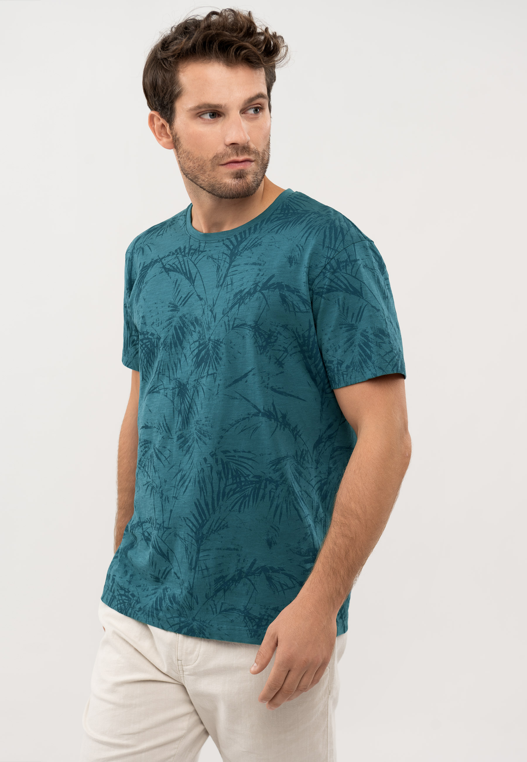 T-shirt z wakacyjnym motywem, Comfort Fit, T-EXOTIC
