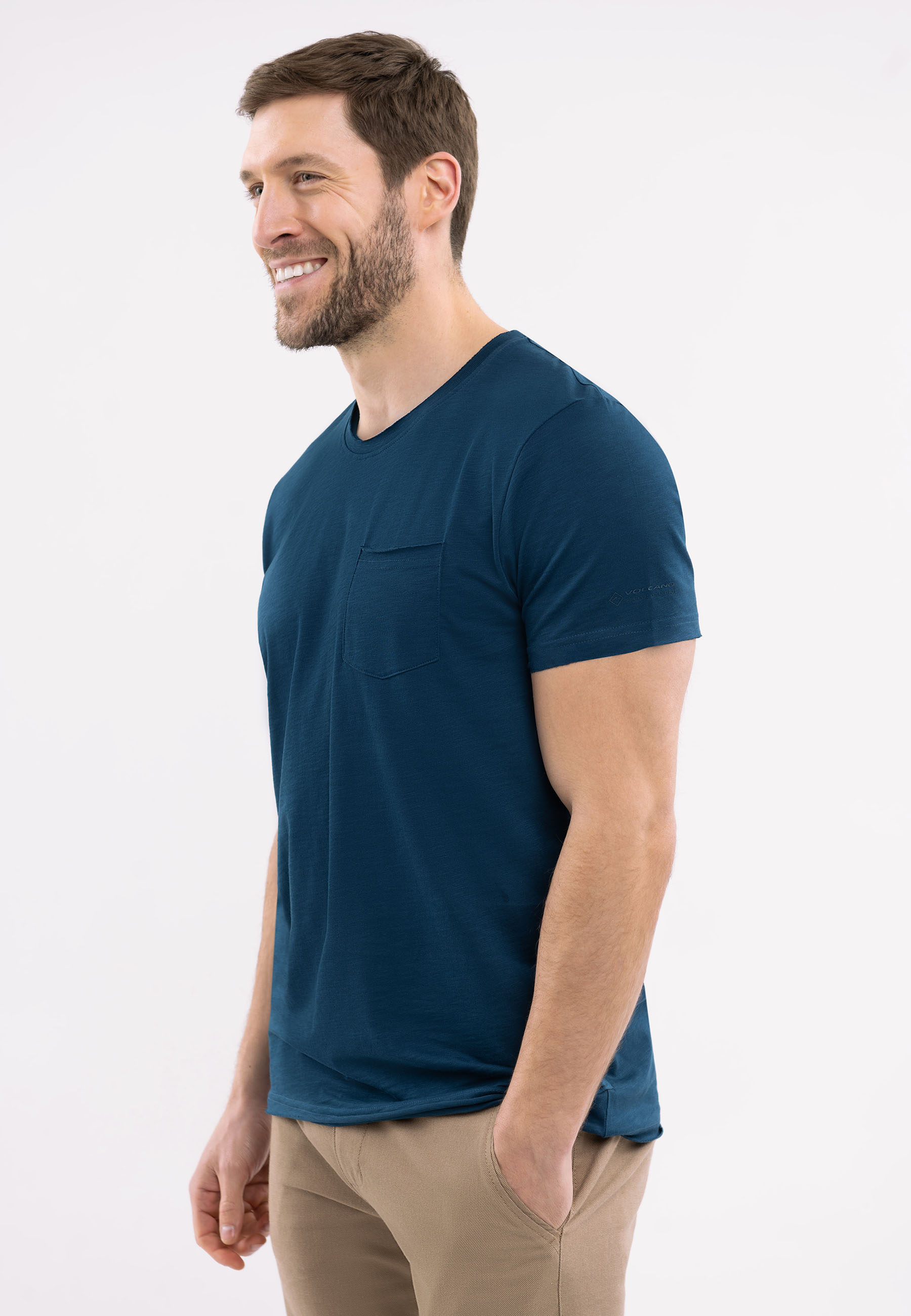 T-shirt z kieszonką T-JAGGER