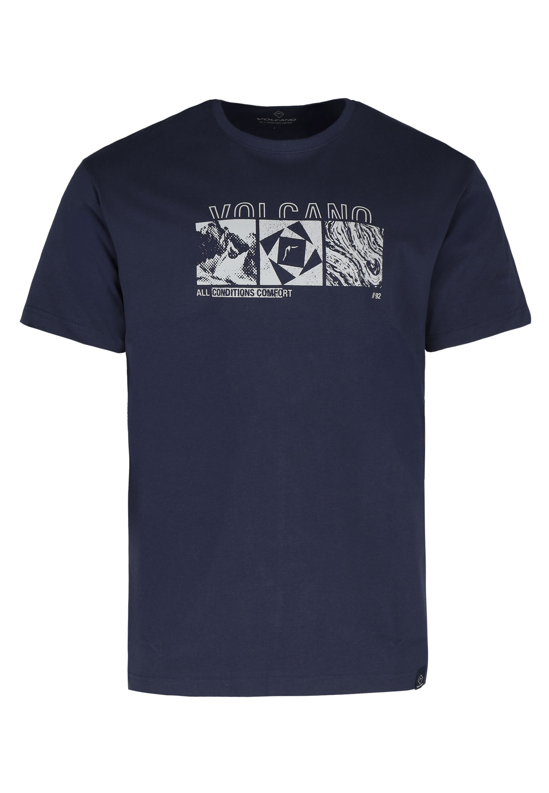 T-shirt z outdoorowym nadrukiem, Comfort Fit, T-KELLY