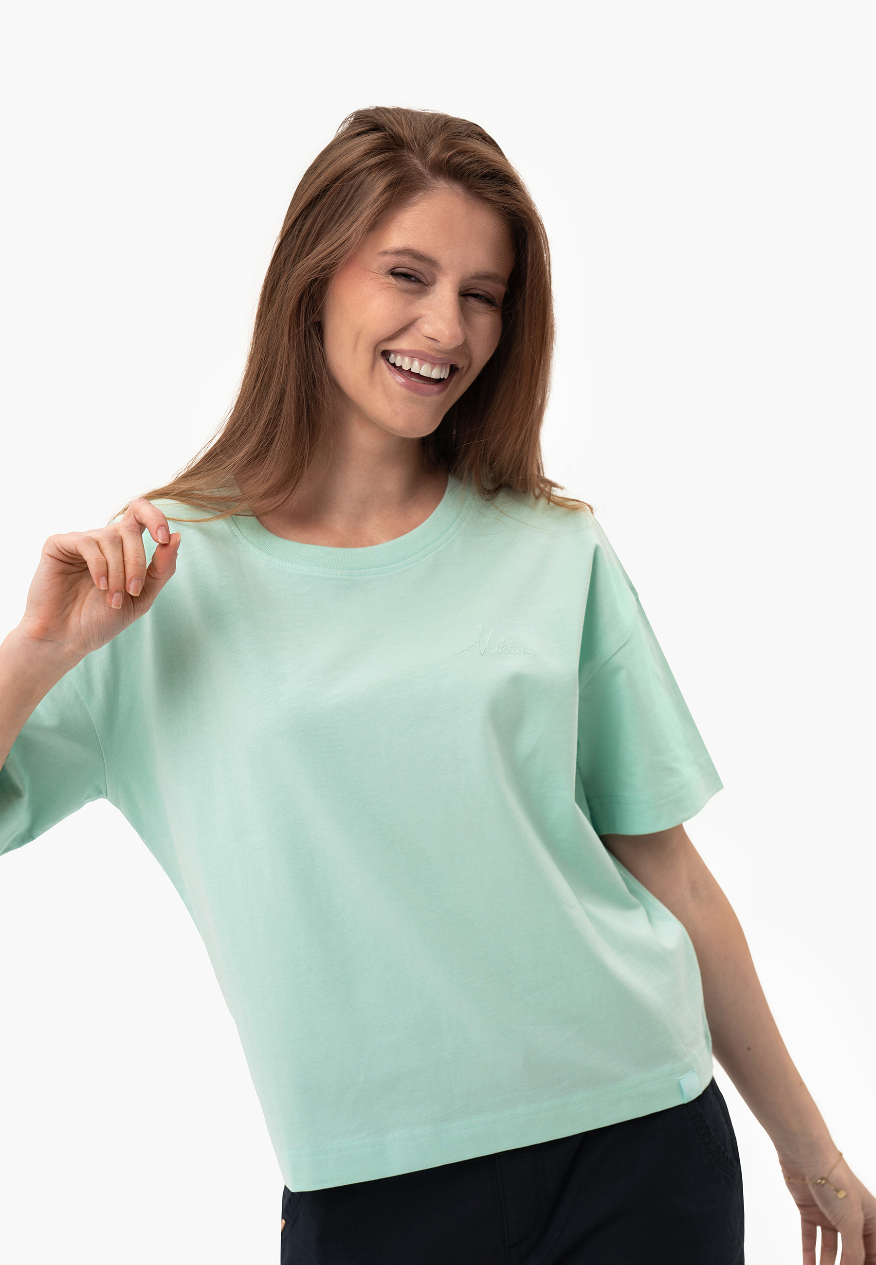 Gładki t-shirt, Comfort Fit, T-RODOS