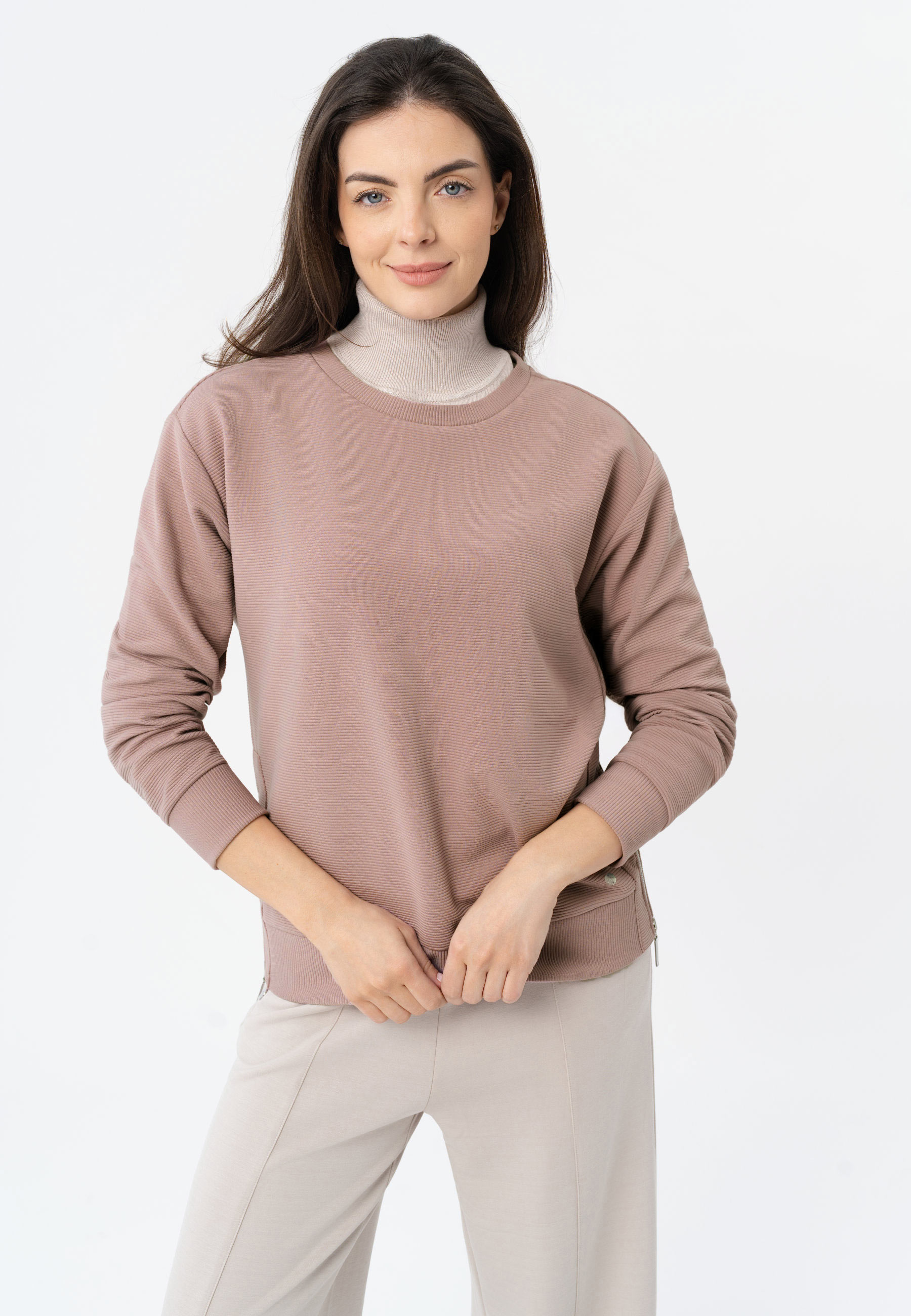 Prążkowana bluza B-ARI