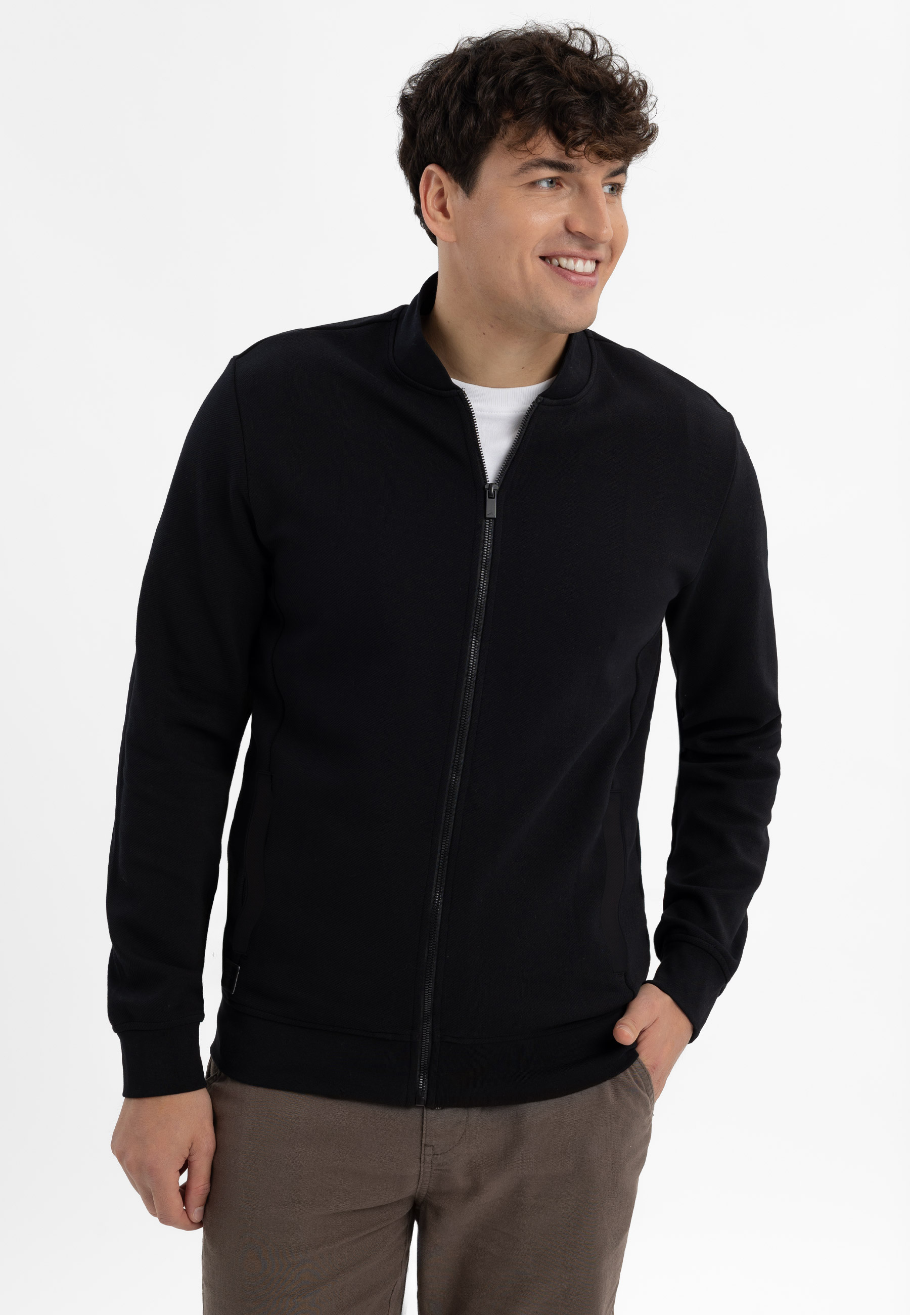 Bluza ze strukturą B-BONET