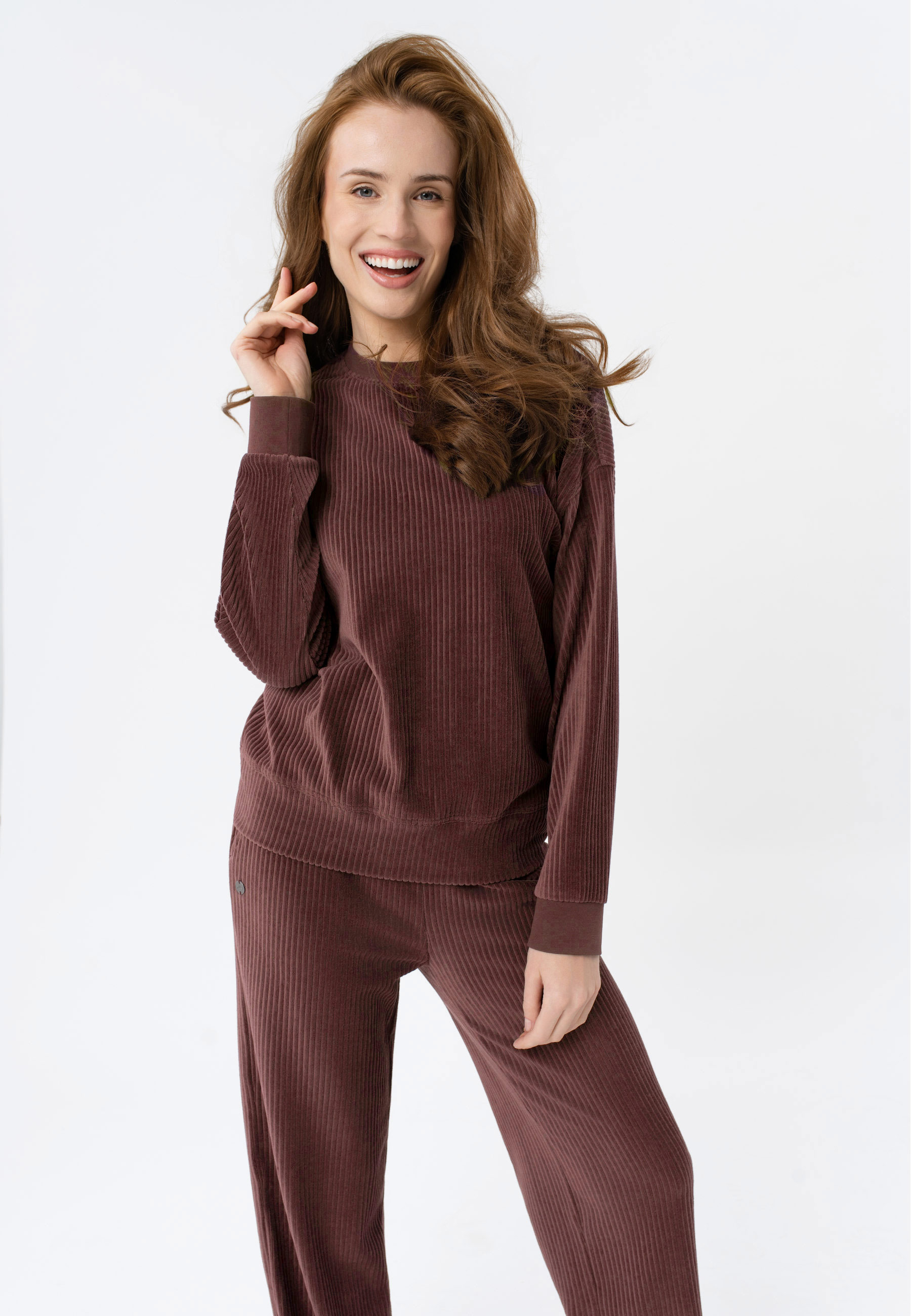 Bluza ze strukturą B-CAMEL