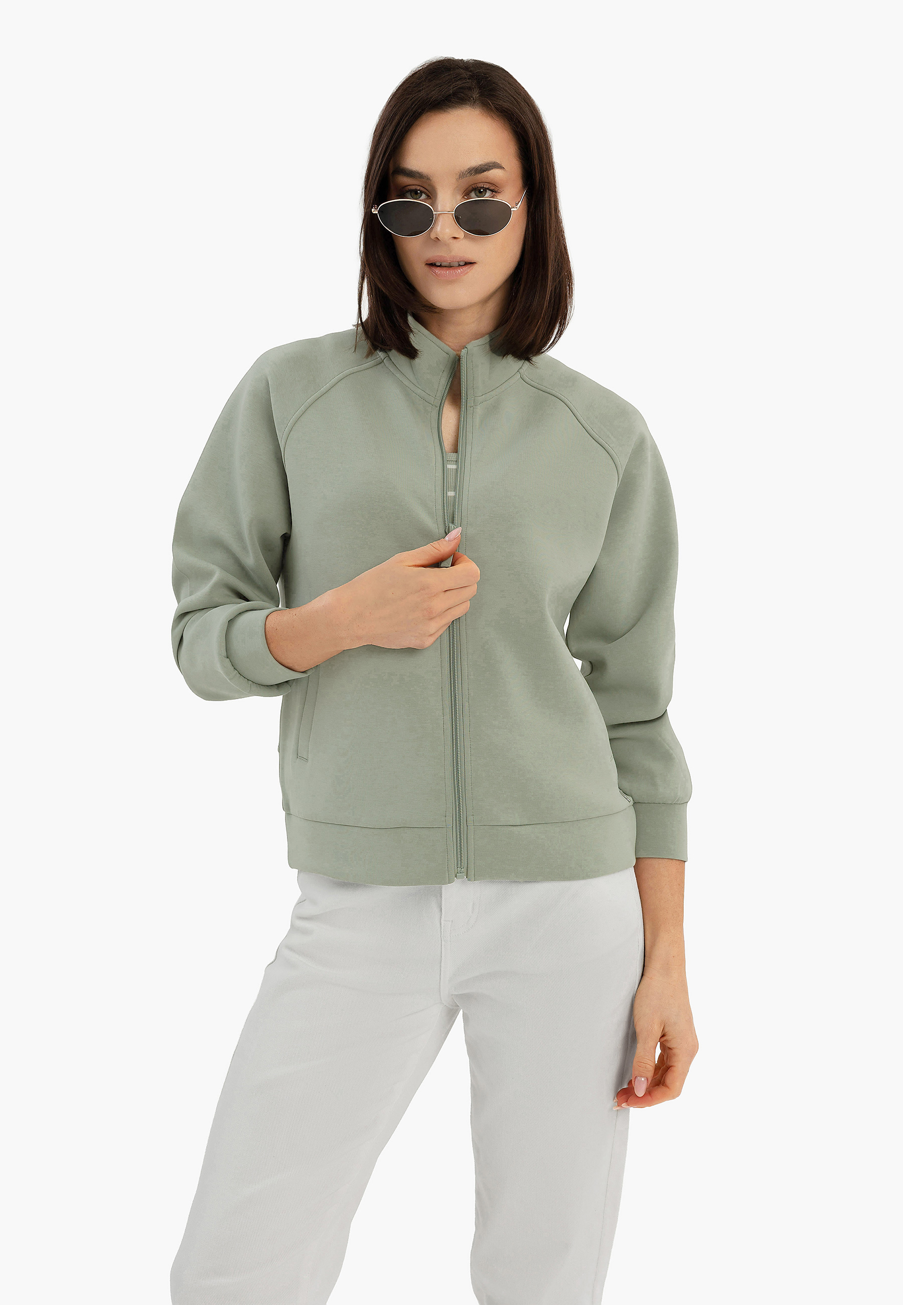 Bluza damska ze stójką B-ELIA