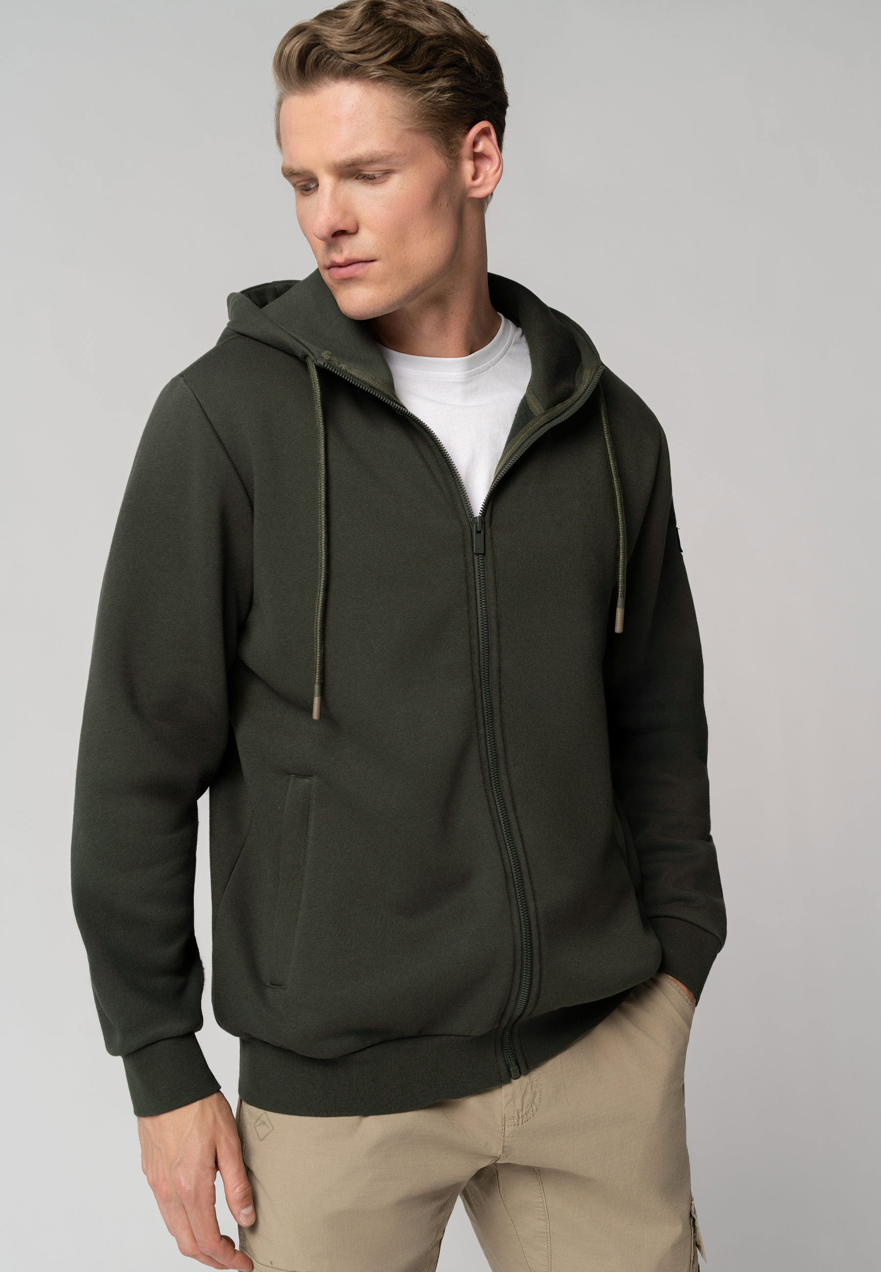 Bluza bawełniana z kapturem B-GROW