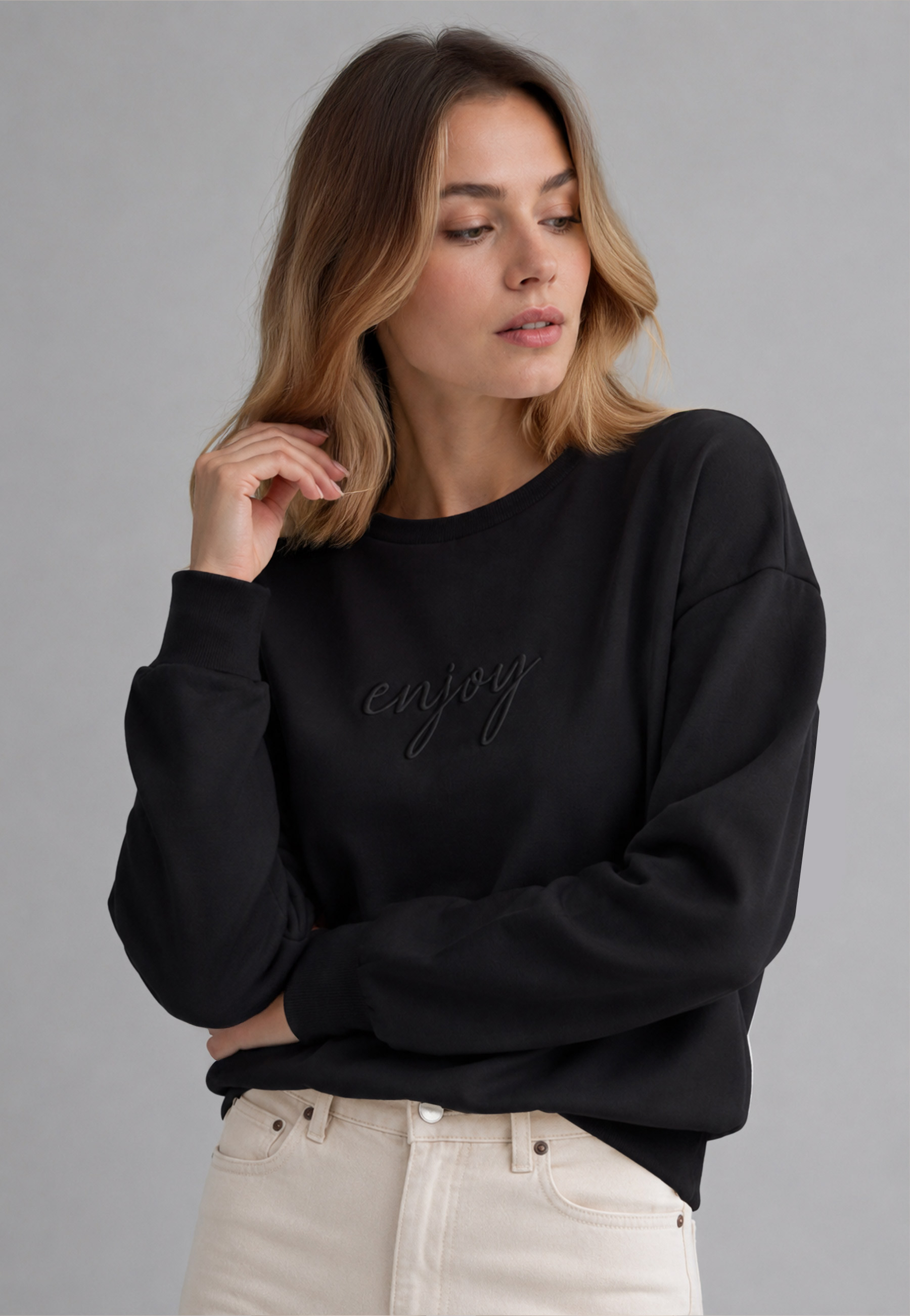 Bluza z napisem B-HARRISSA