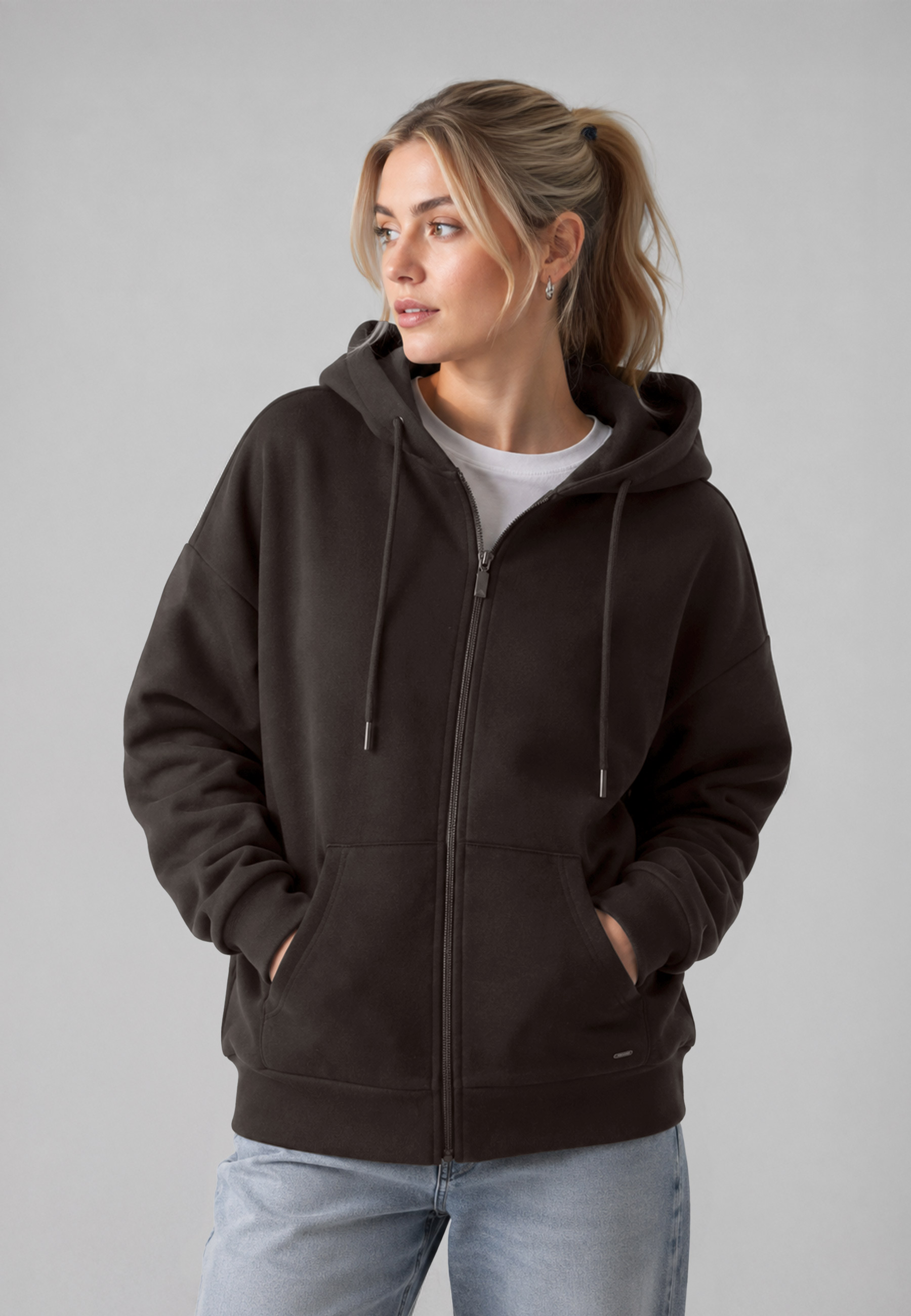 Bluza oversize z kapturem B-LOMY
