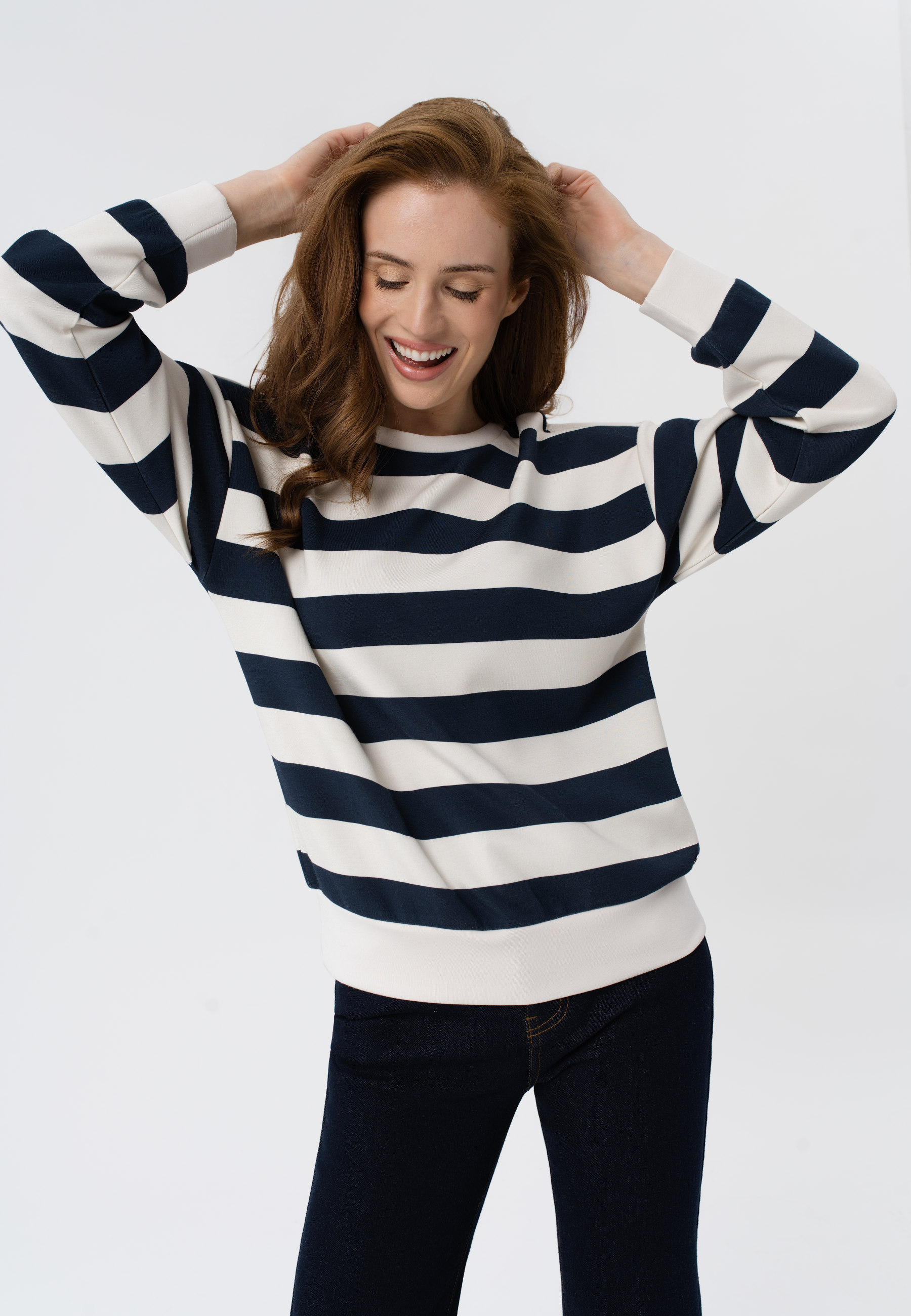 Bluza w paski B-MAGNE