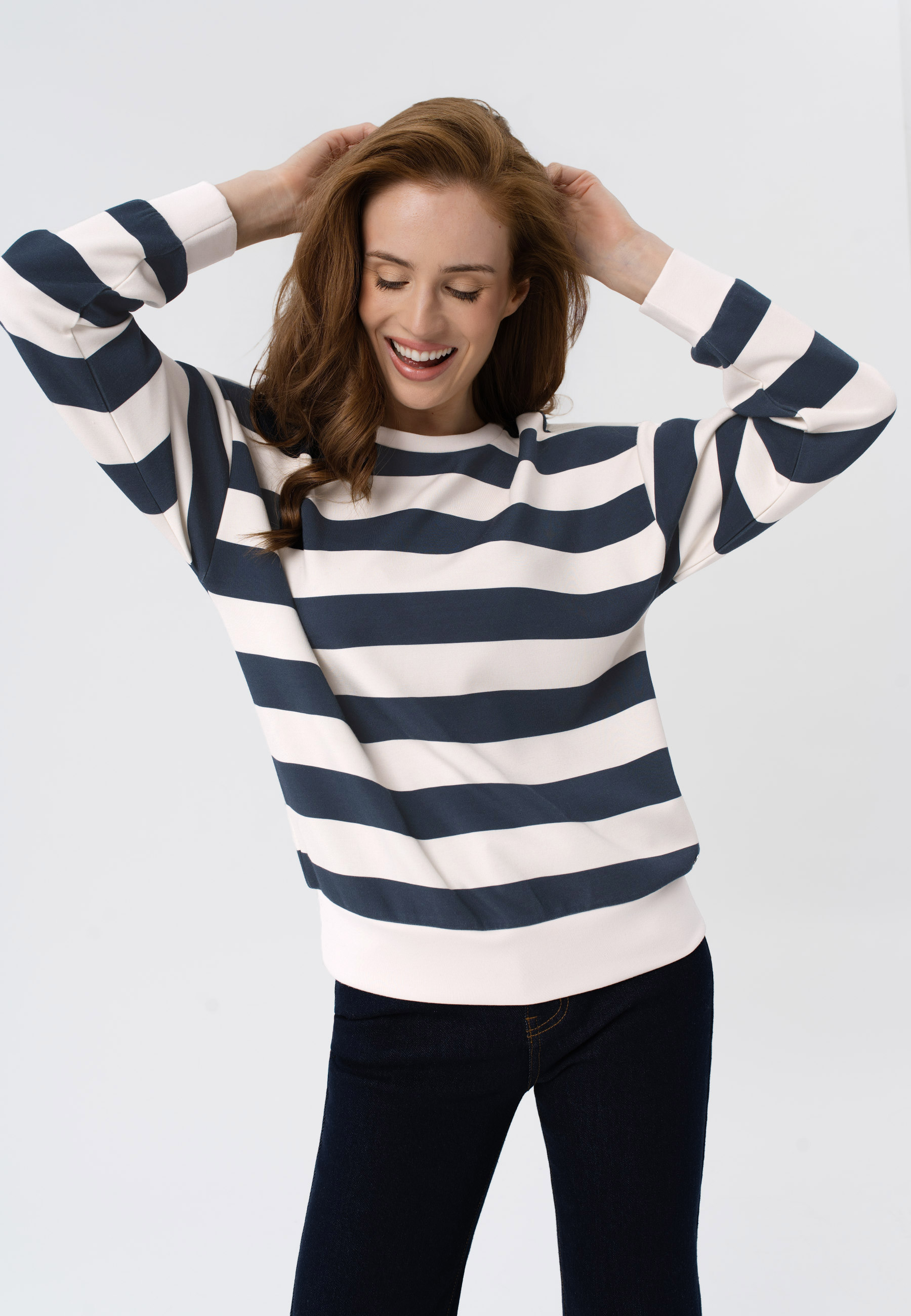 Bluza w paski B-MAGNE