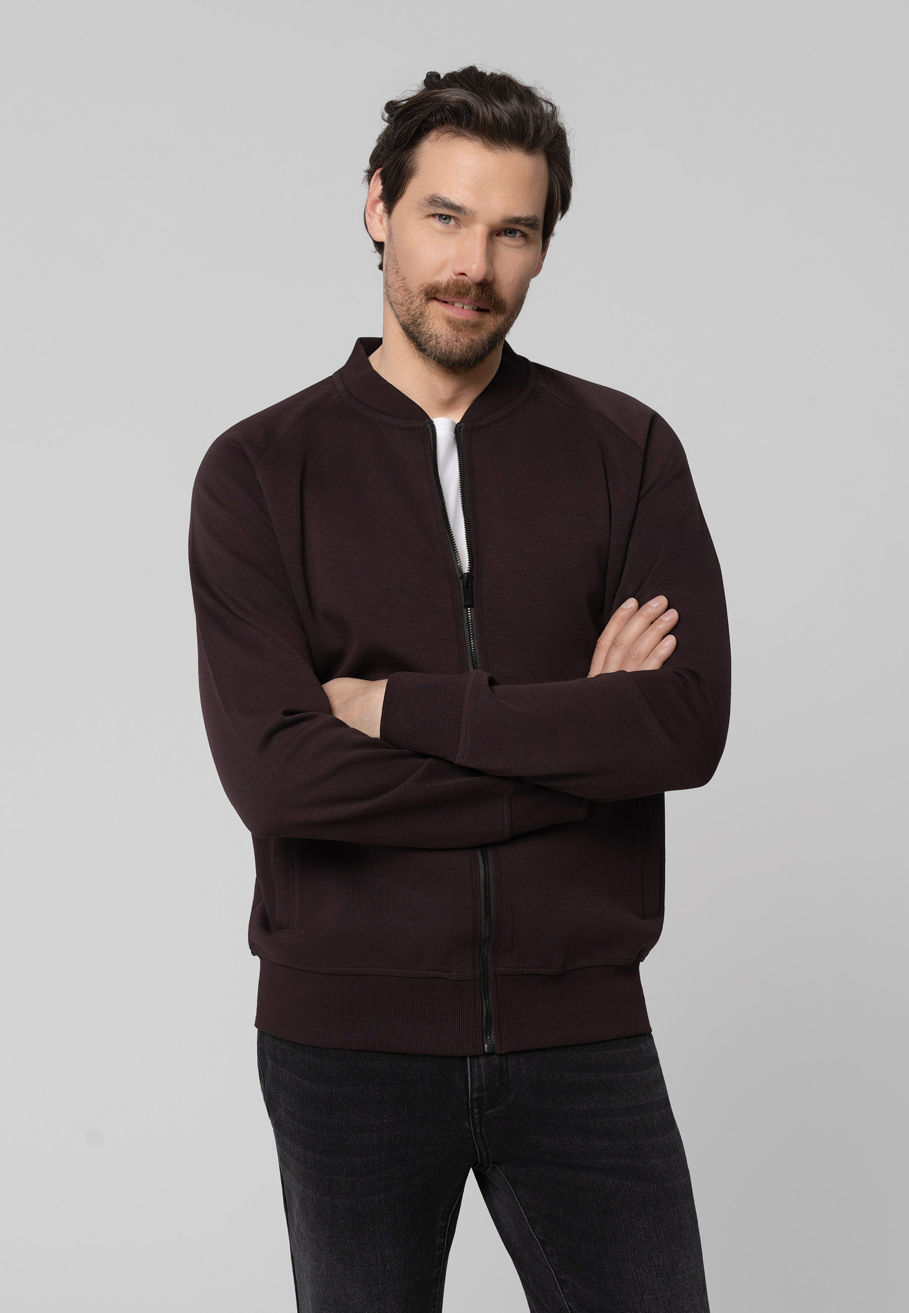 Bluza z niską stójką B-PINE