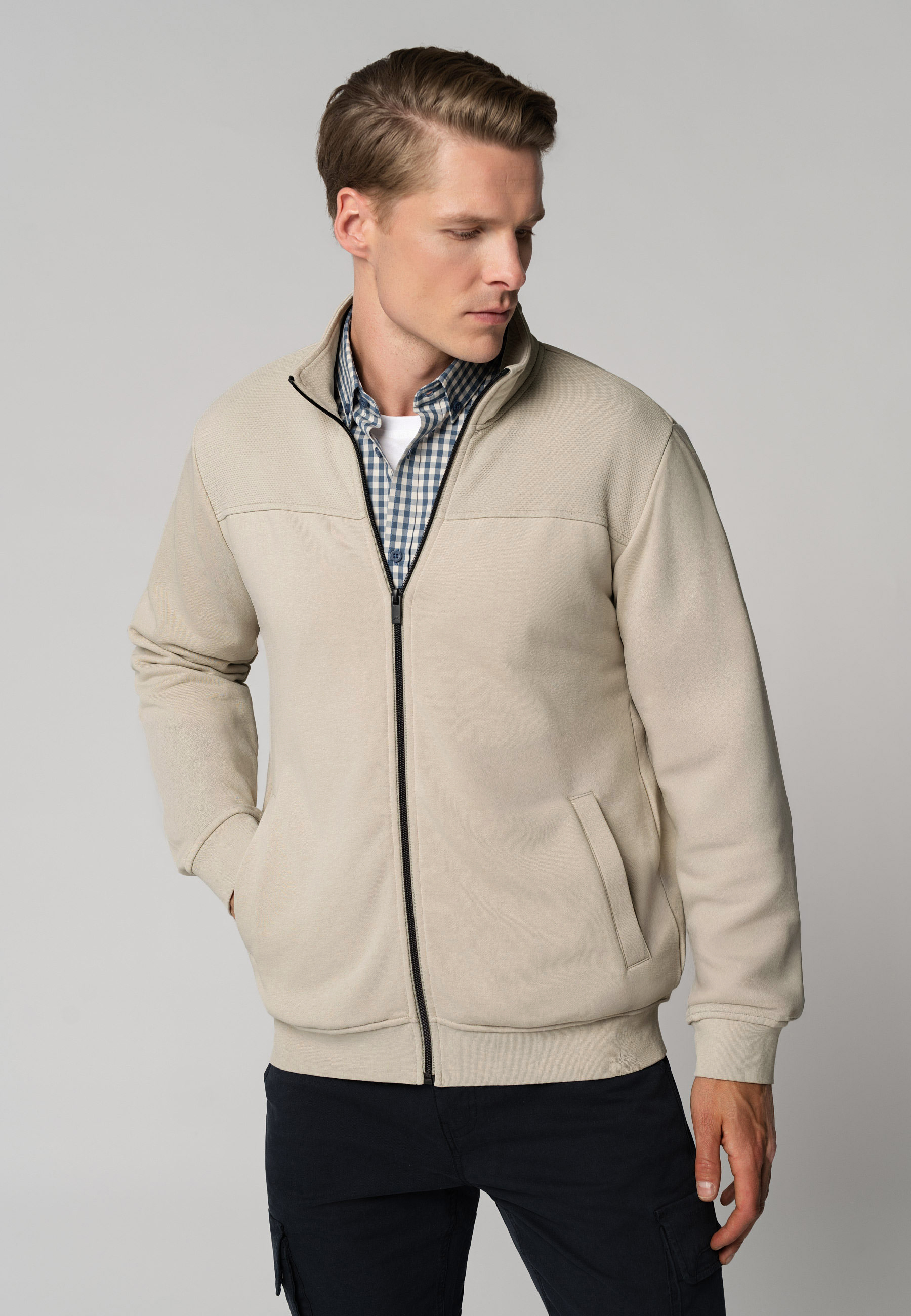 Bluza ze stójką B-POPLAR