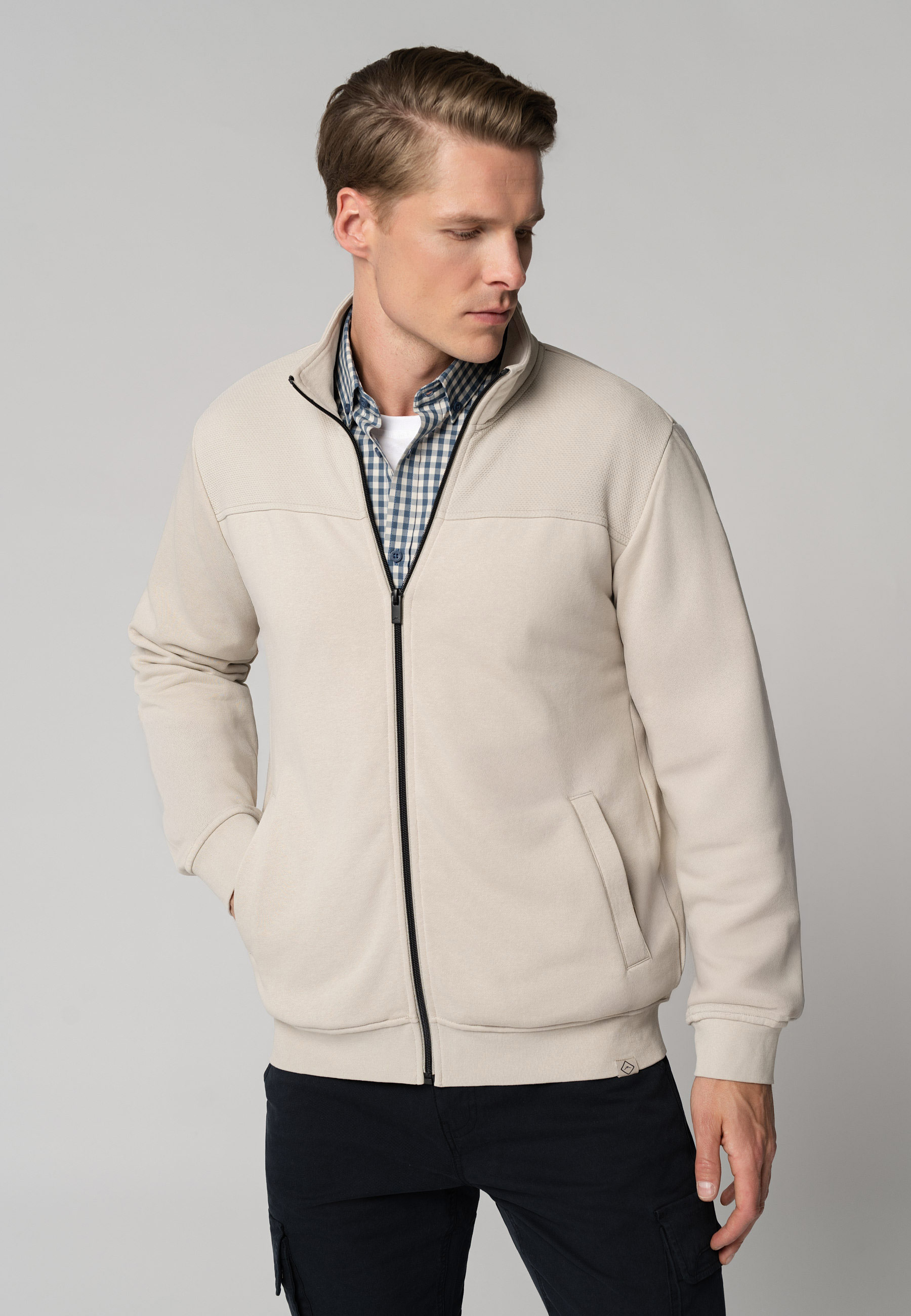 Bluza ze stójką B-POPLAR