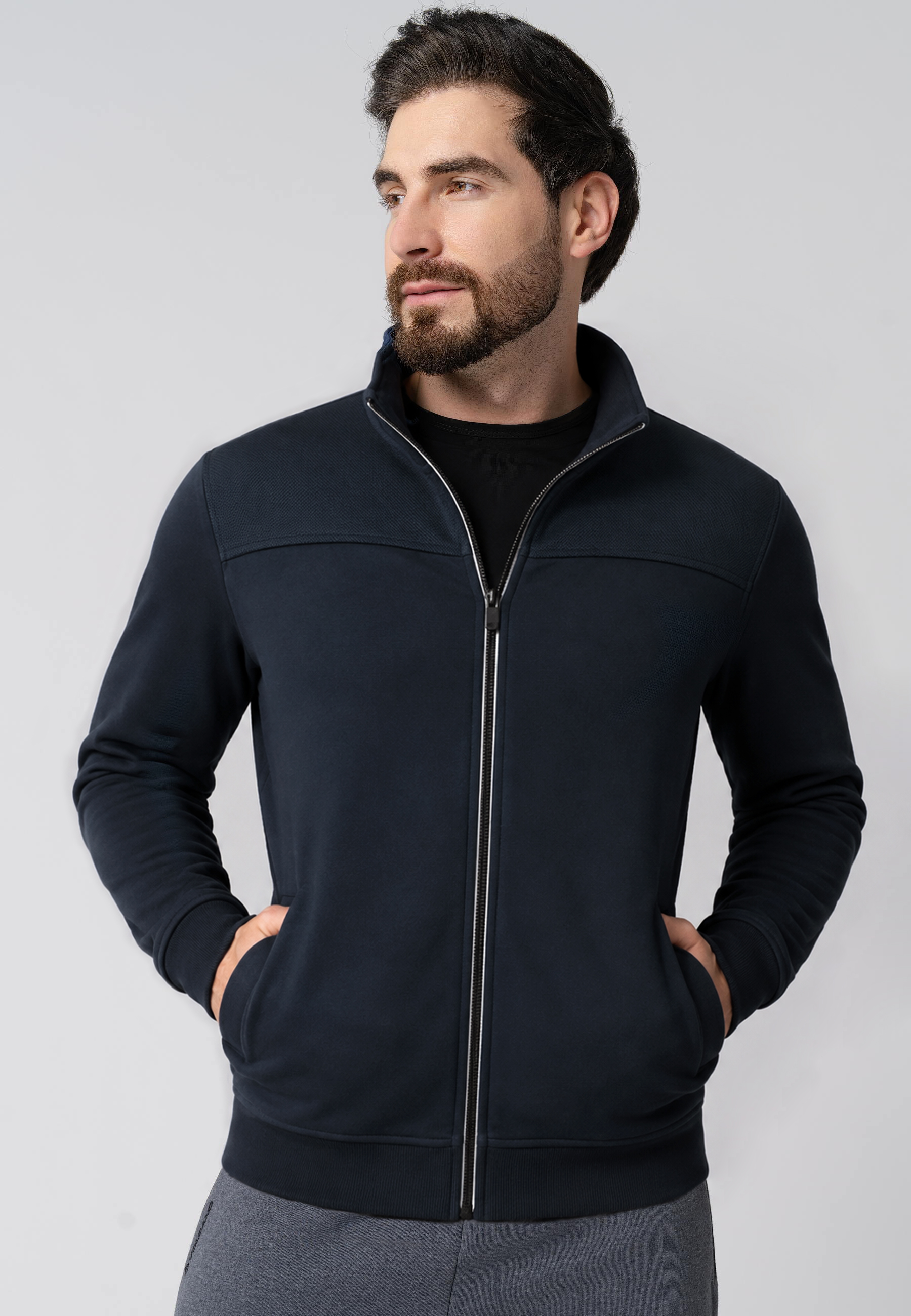 Bluza ze stójką B-POPLAR