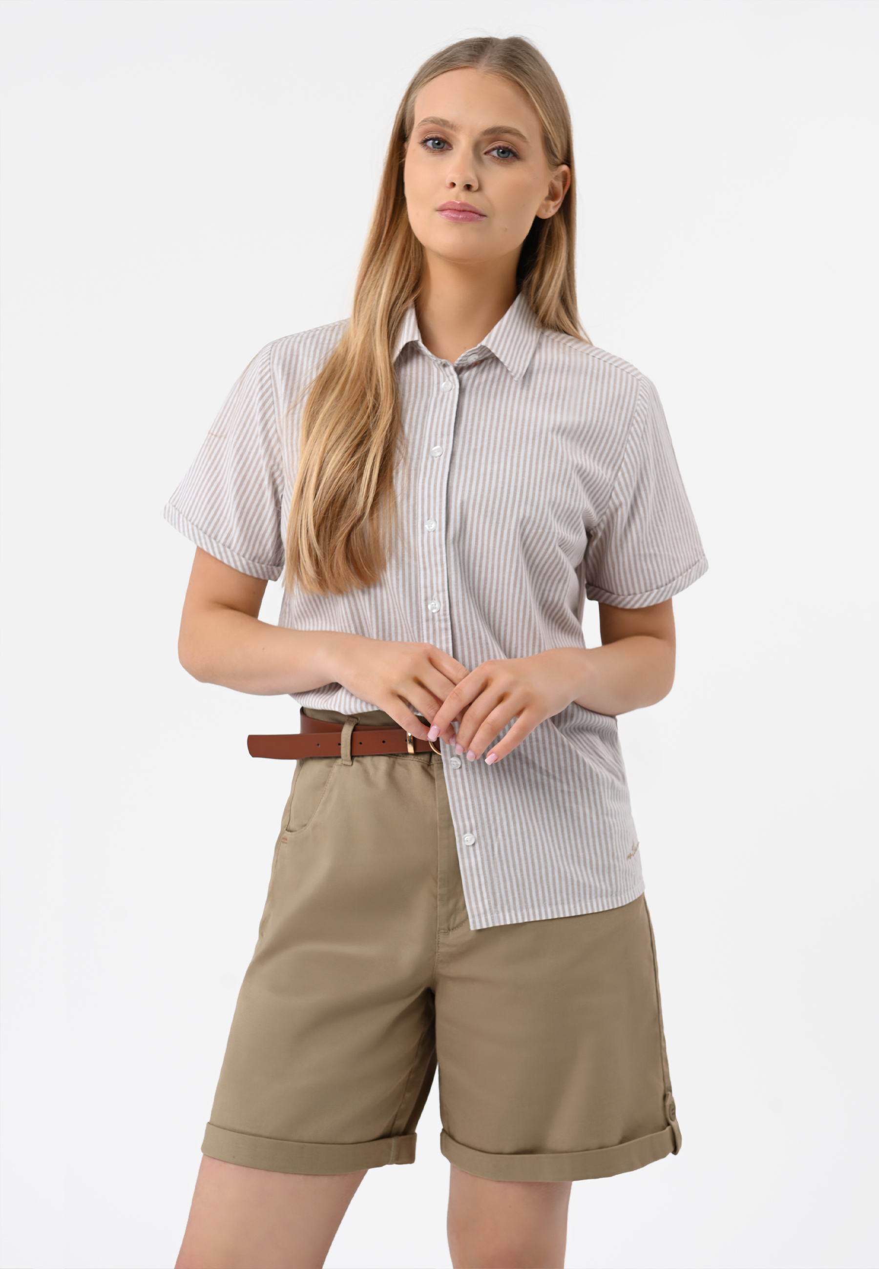 Koszula damska w paski C-FIDA