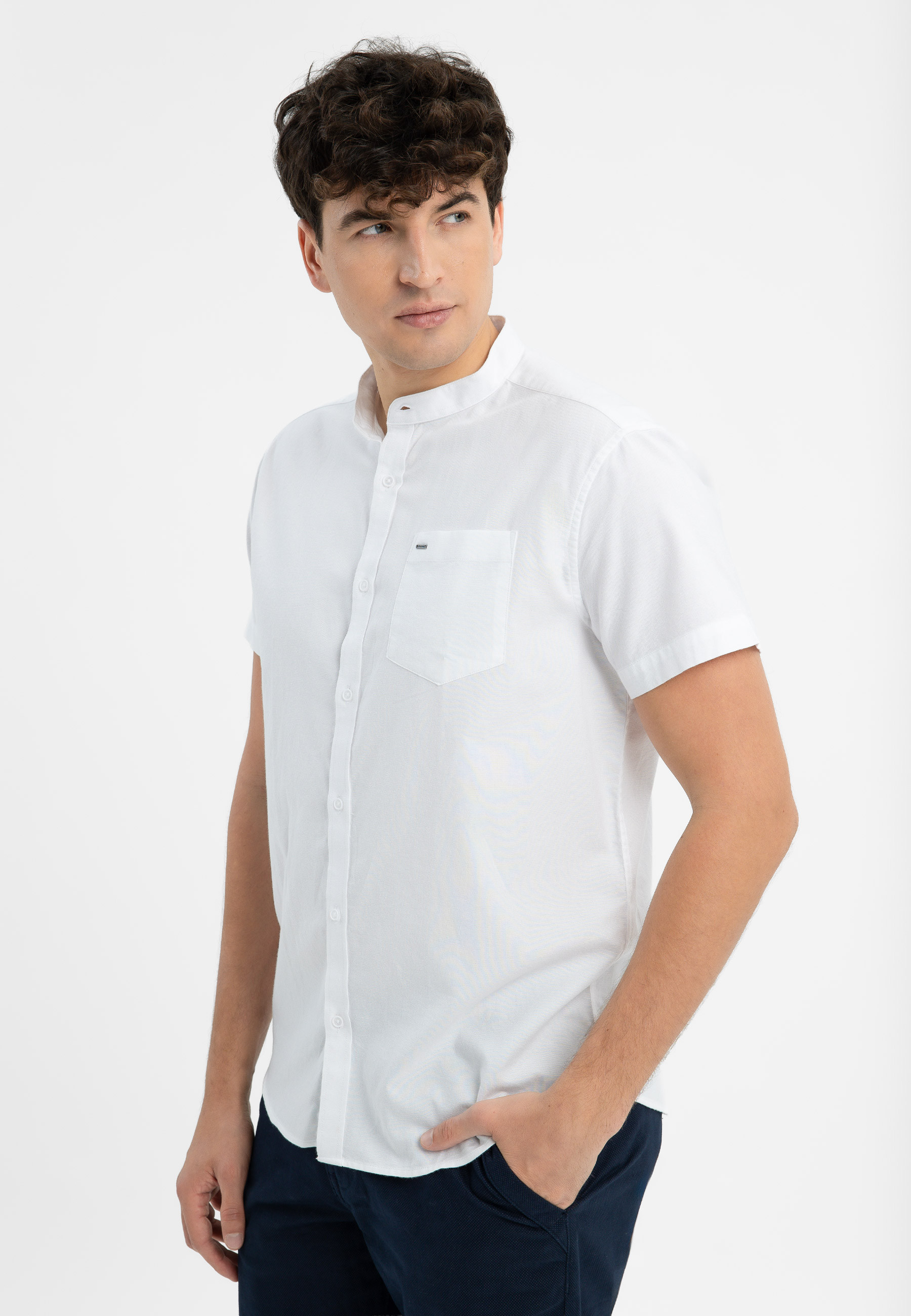 Koszula z krótkim rękawem, Regular Fit, C-TRIFO