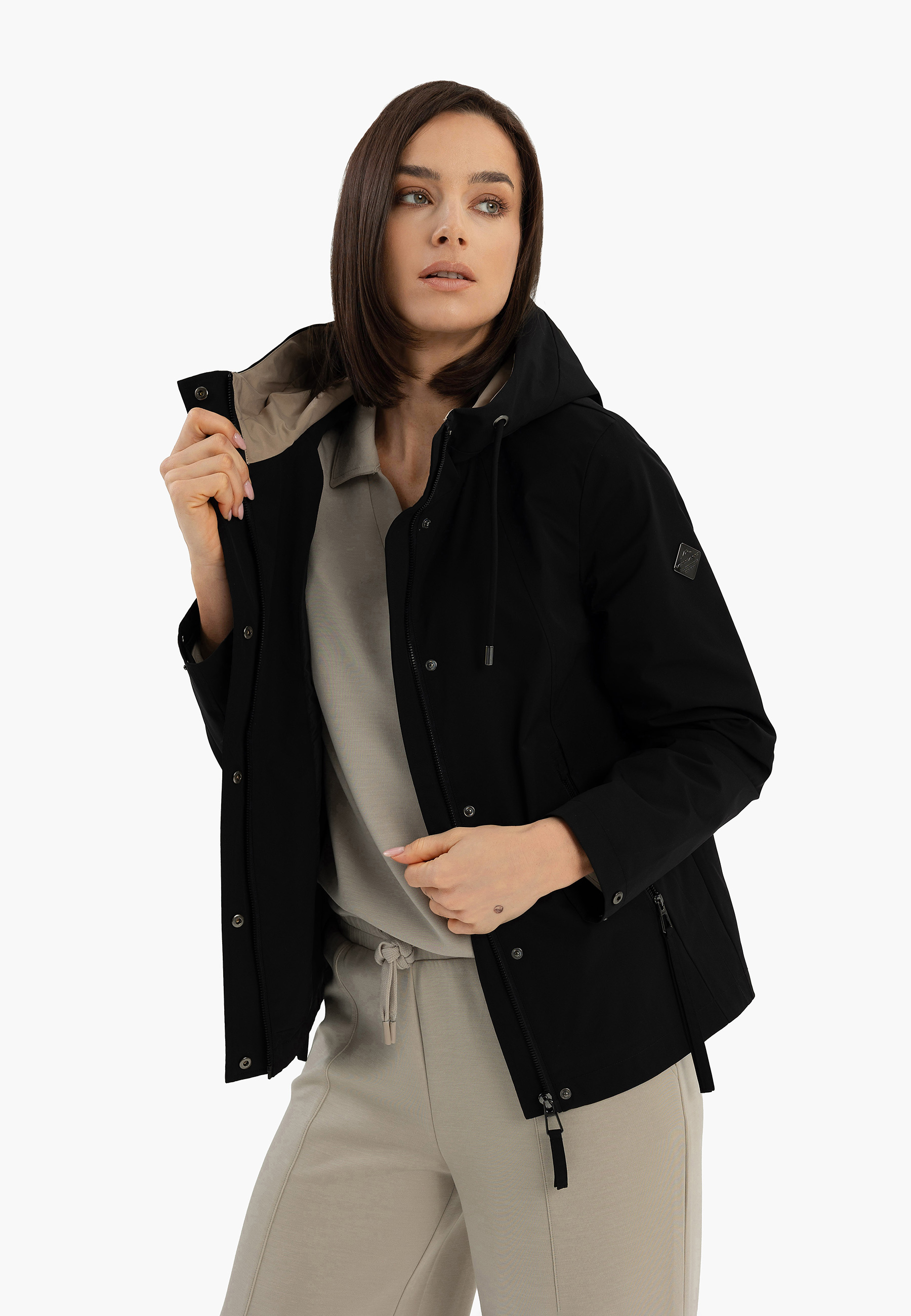 Kurtka wodoodporna z kapturem J-LAGUSTI