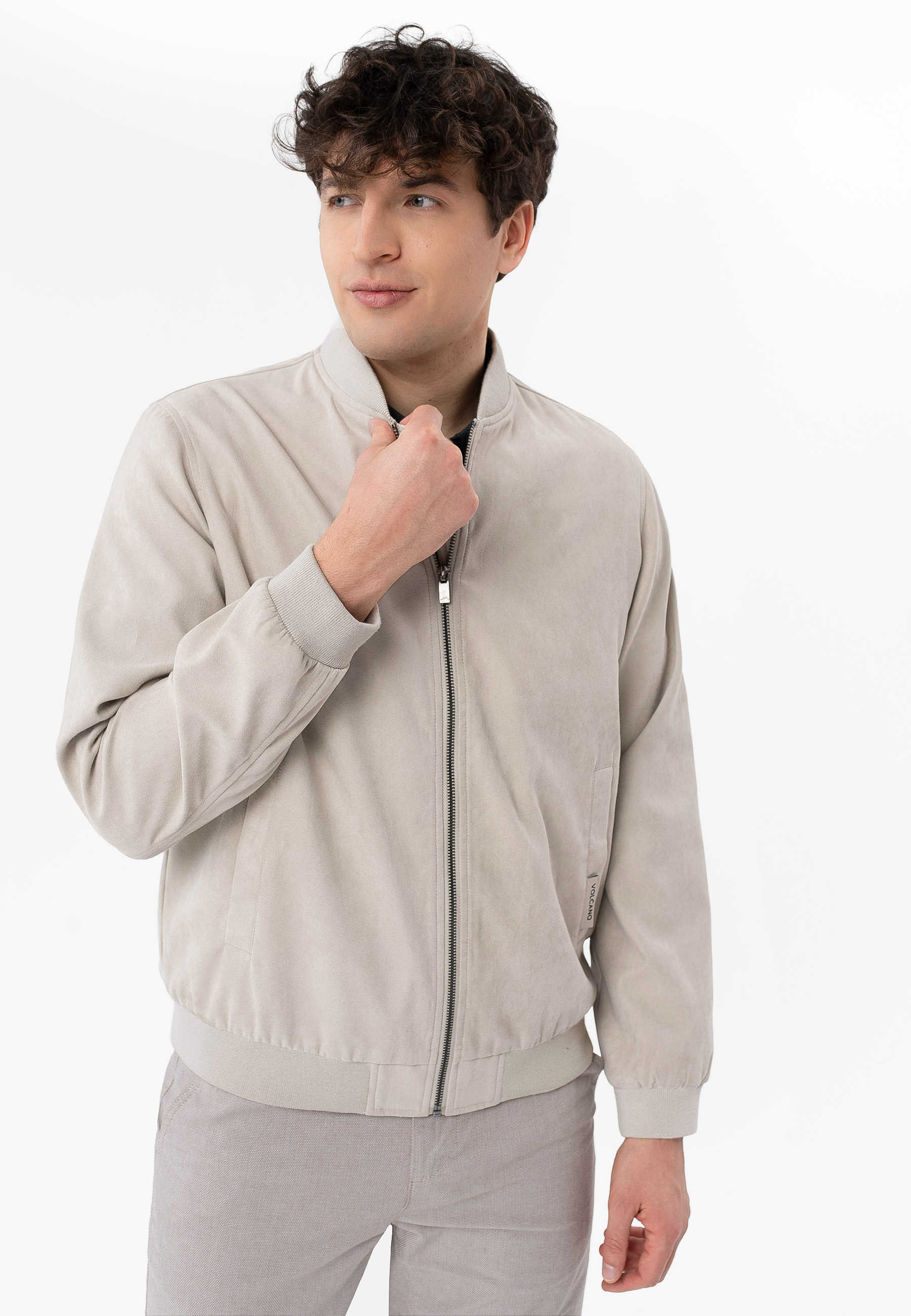 Zamszowa bomberka J-SAMOS