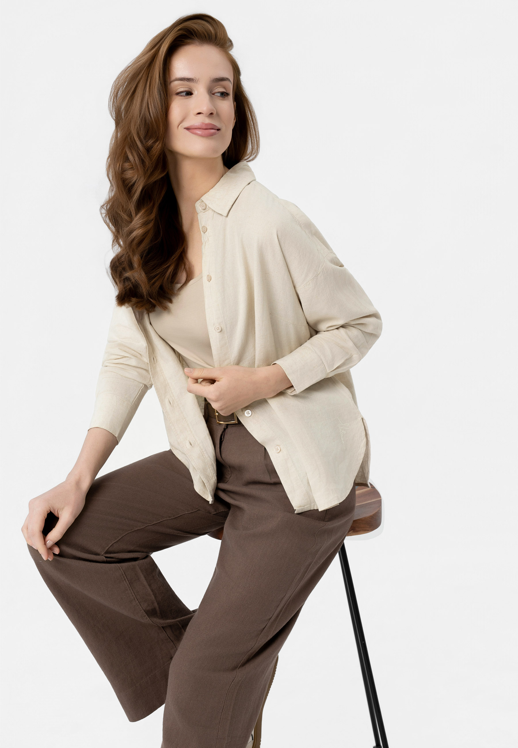 Lniana koszula K-VEHI