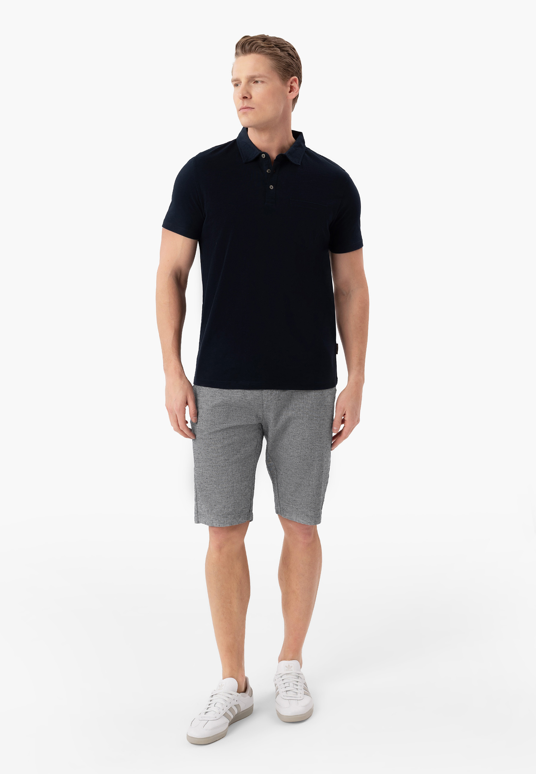 Krótkie spodnie chino P-BRAXTON