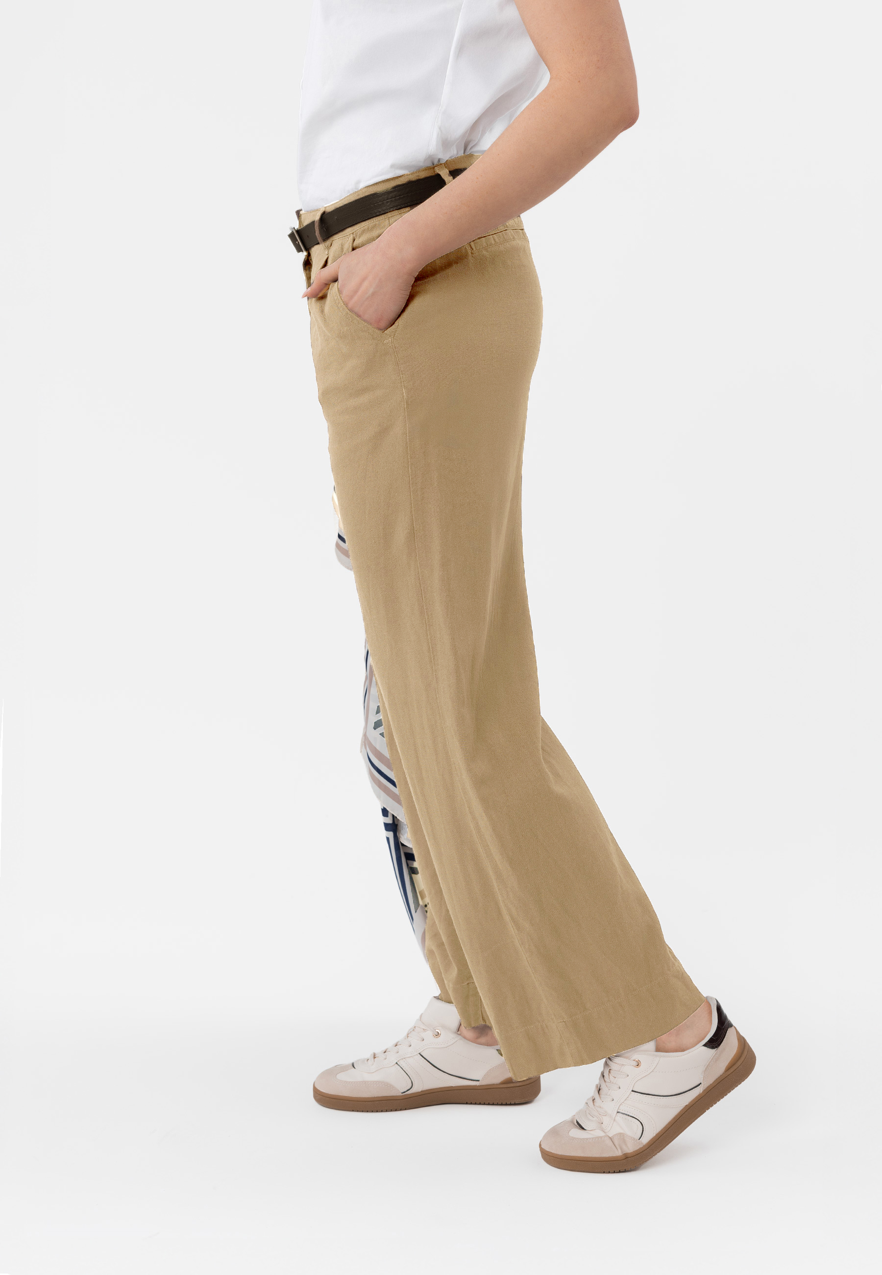 Spodnie lniane R-GITTA