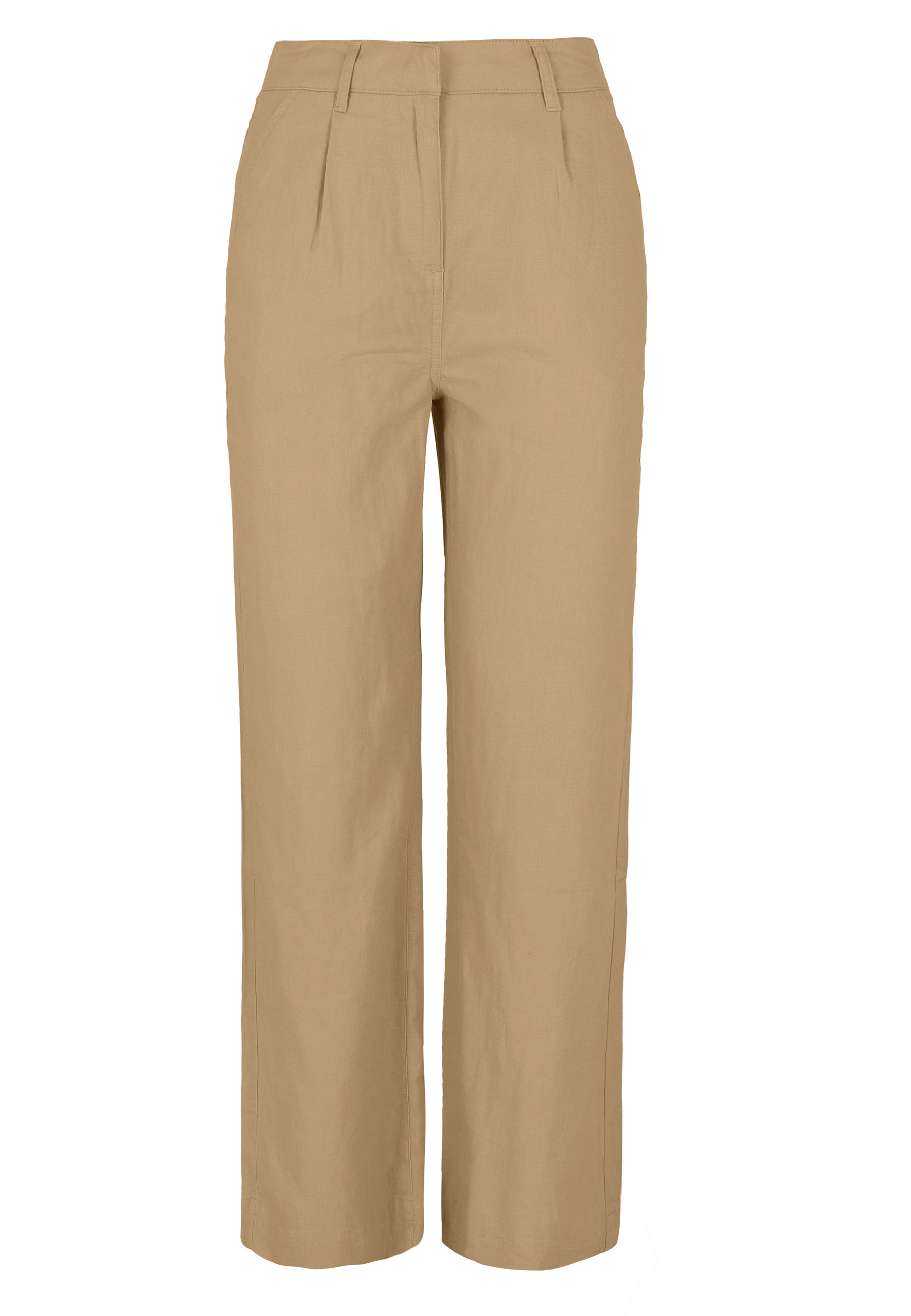 Spodnie z lnem R-GITTA