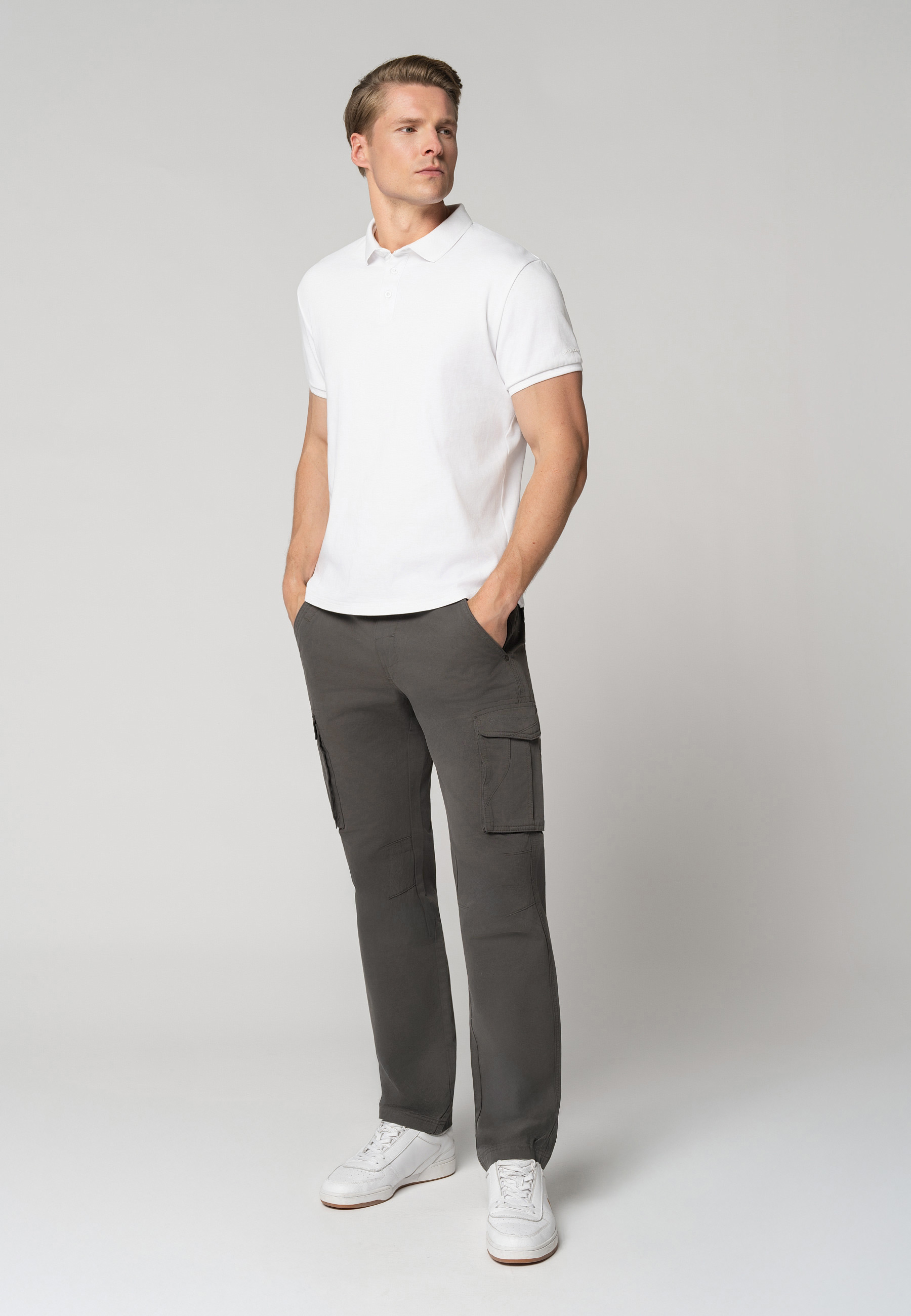 Spodnie bojówki, Comfort Fit, R-HAMPTER