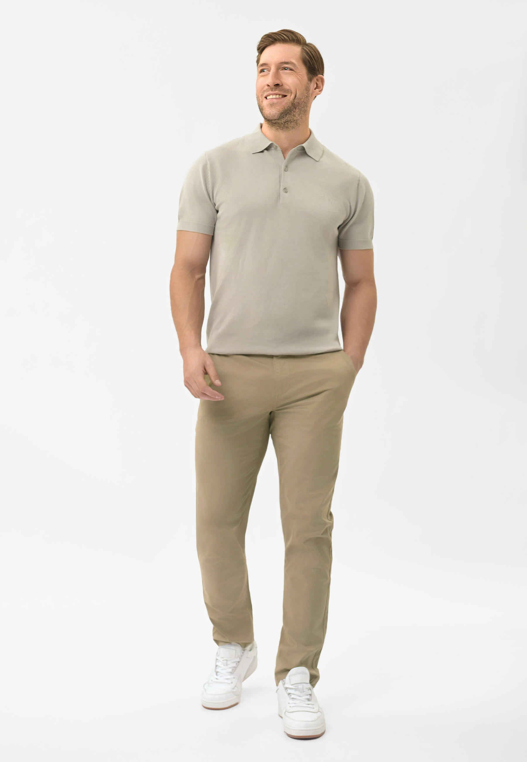 Bawełniane spodnie R-JOE