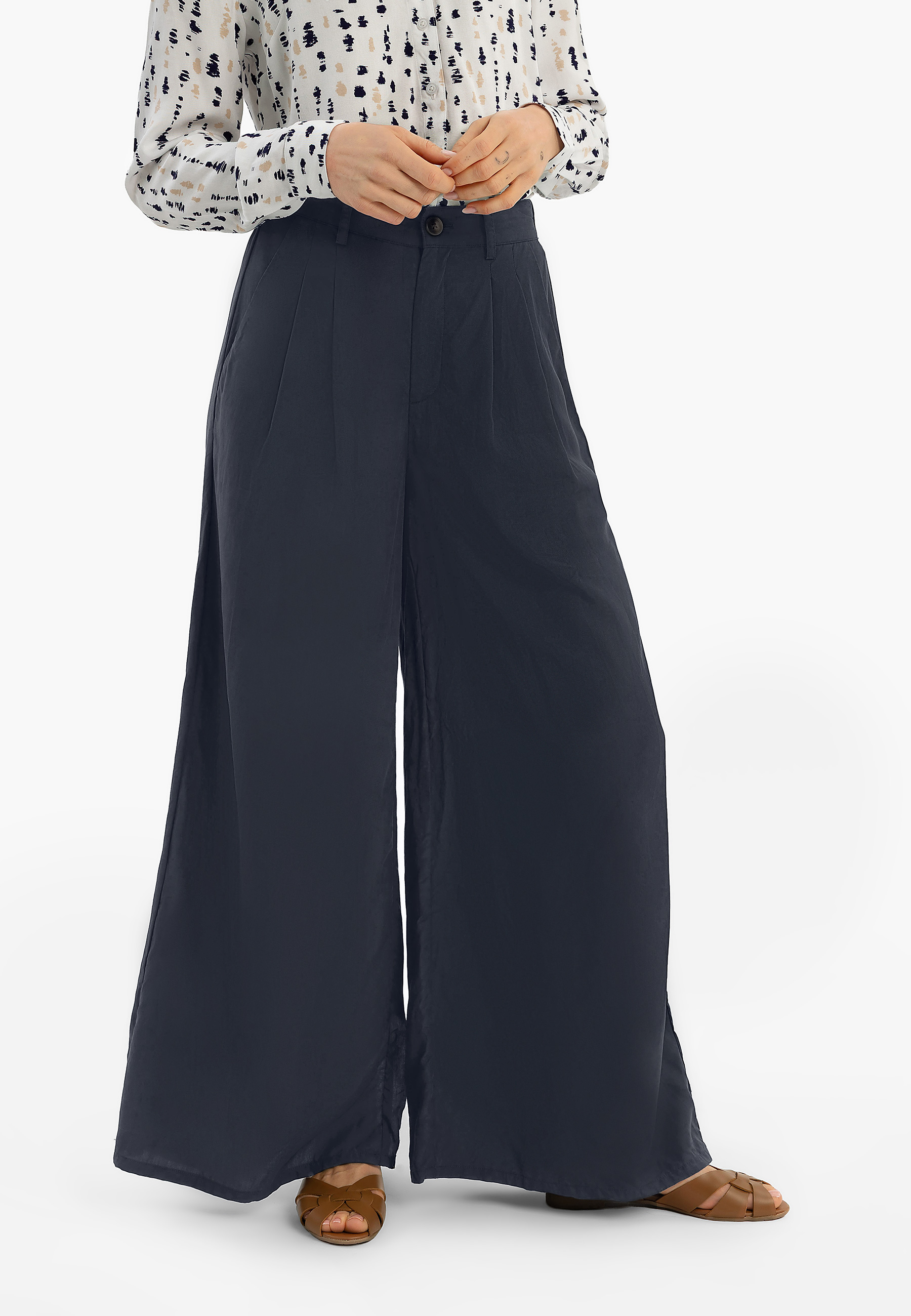 Szerokie spodnie R-MARGA