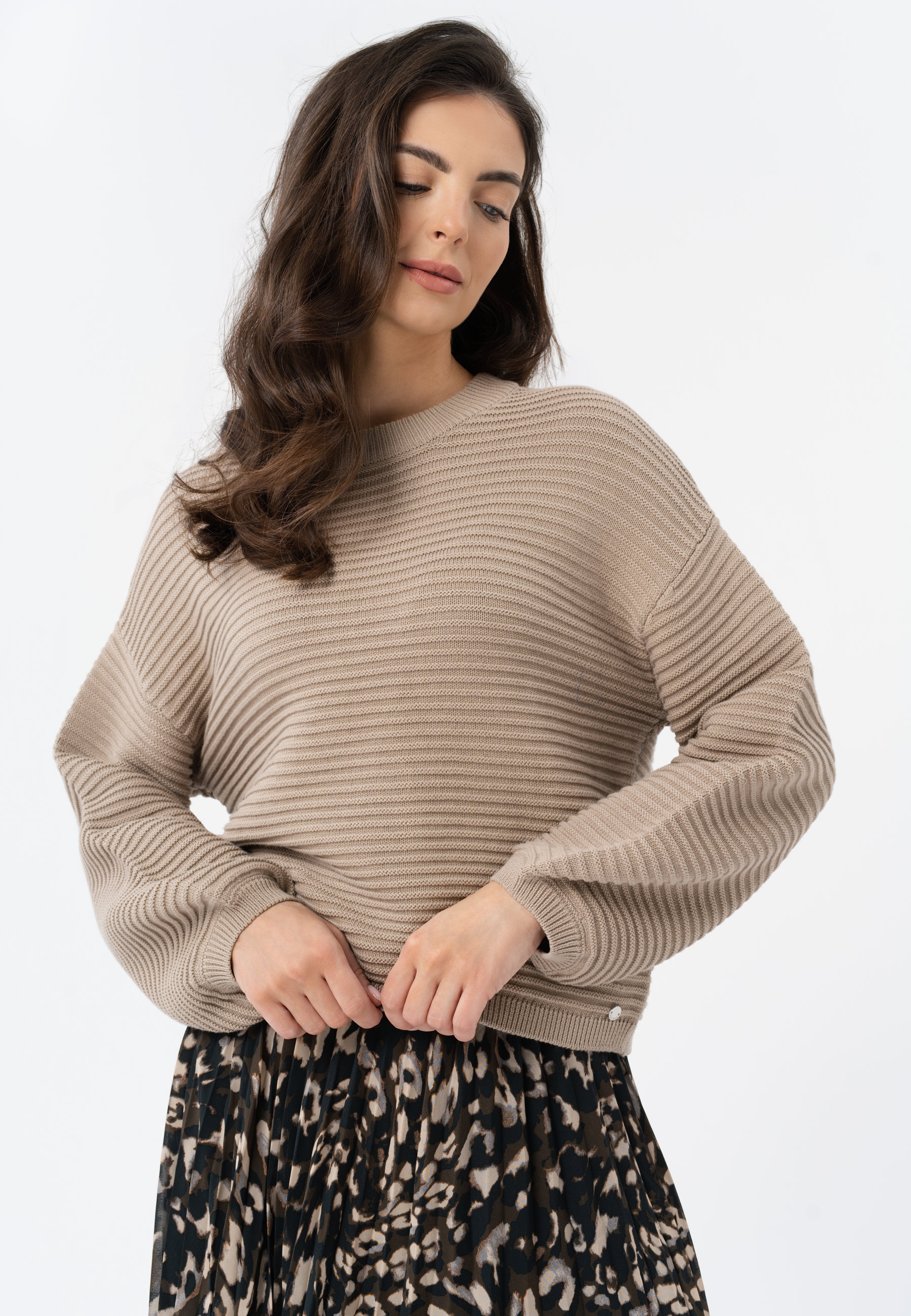Ciepły sweter S-FLOR