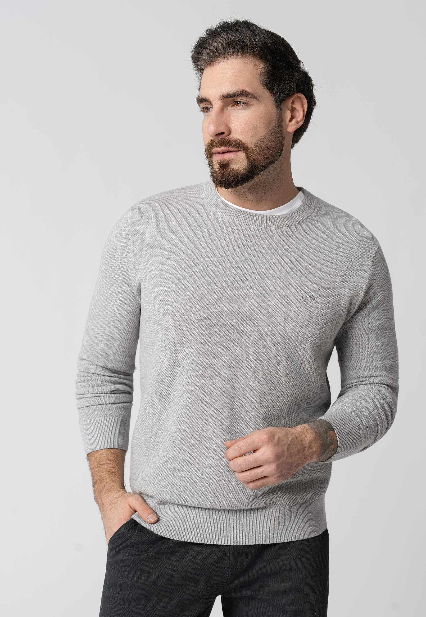 Bawełniany sweter S-LOGAN