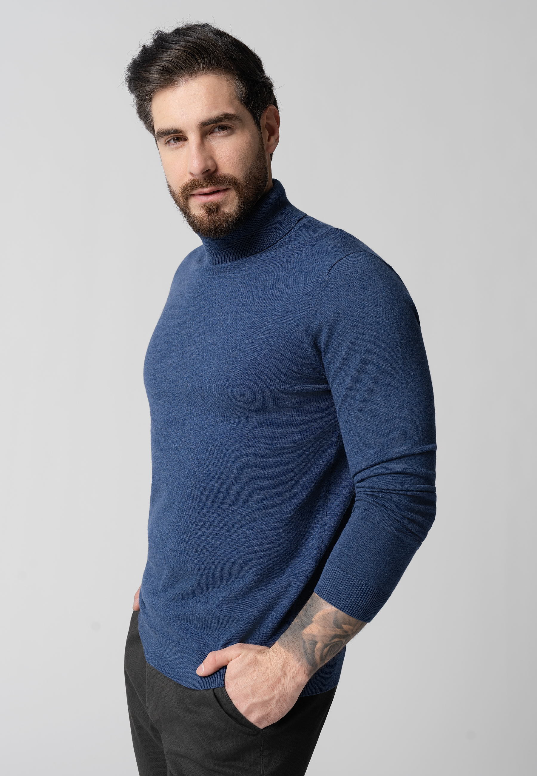 Sweter z golfem S-MAX