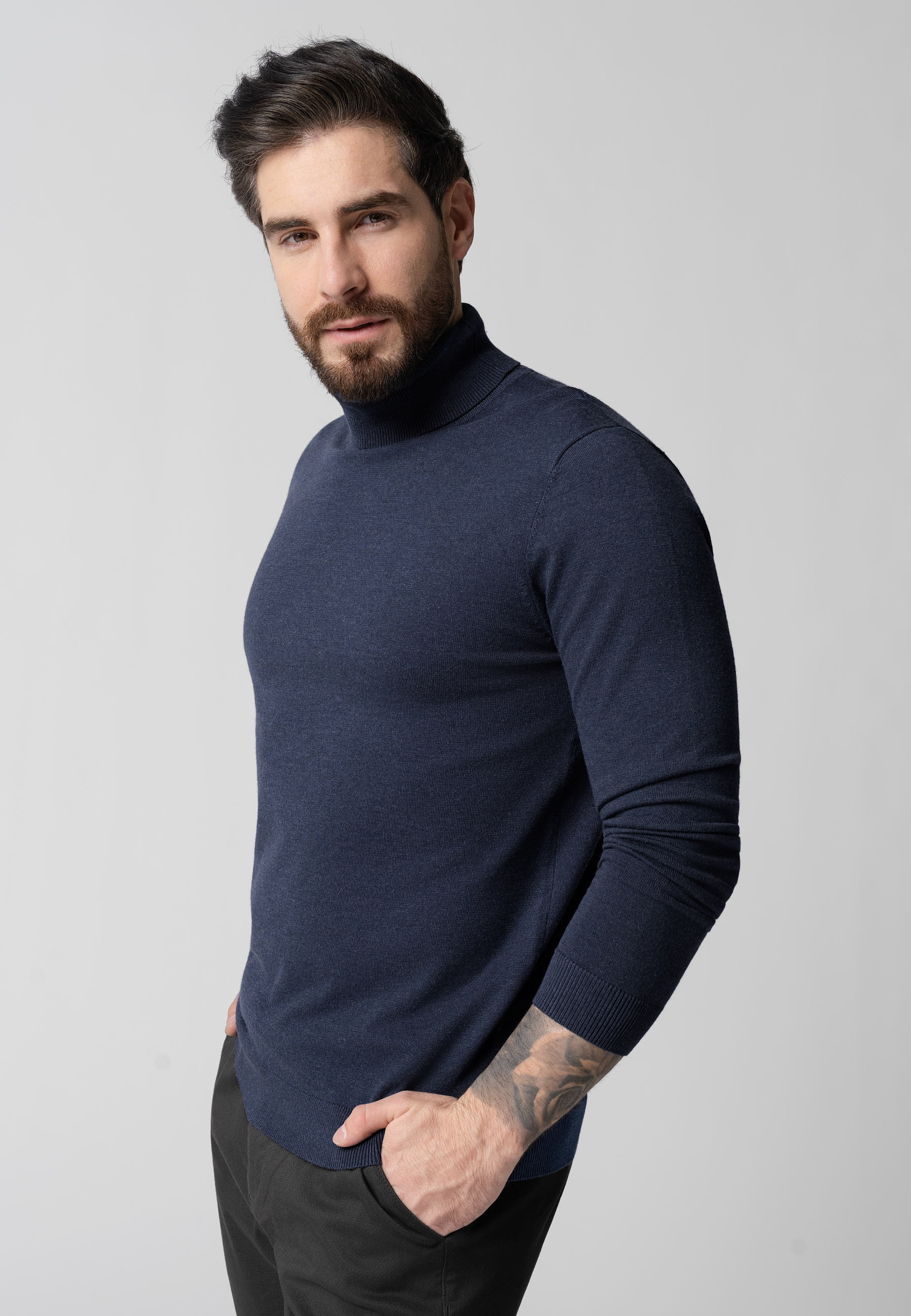 Sweter z golfem S-MAX