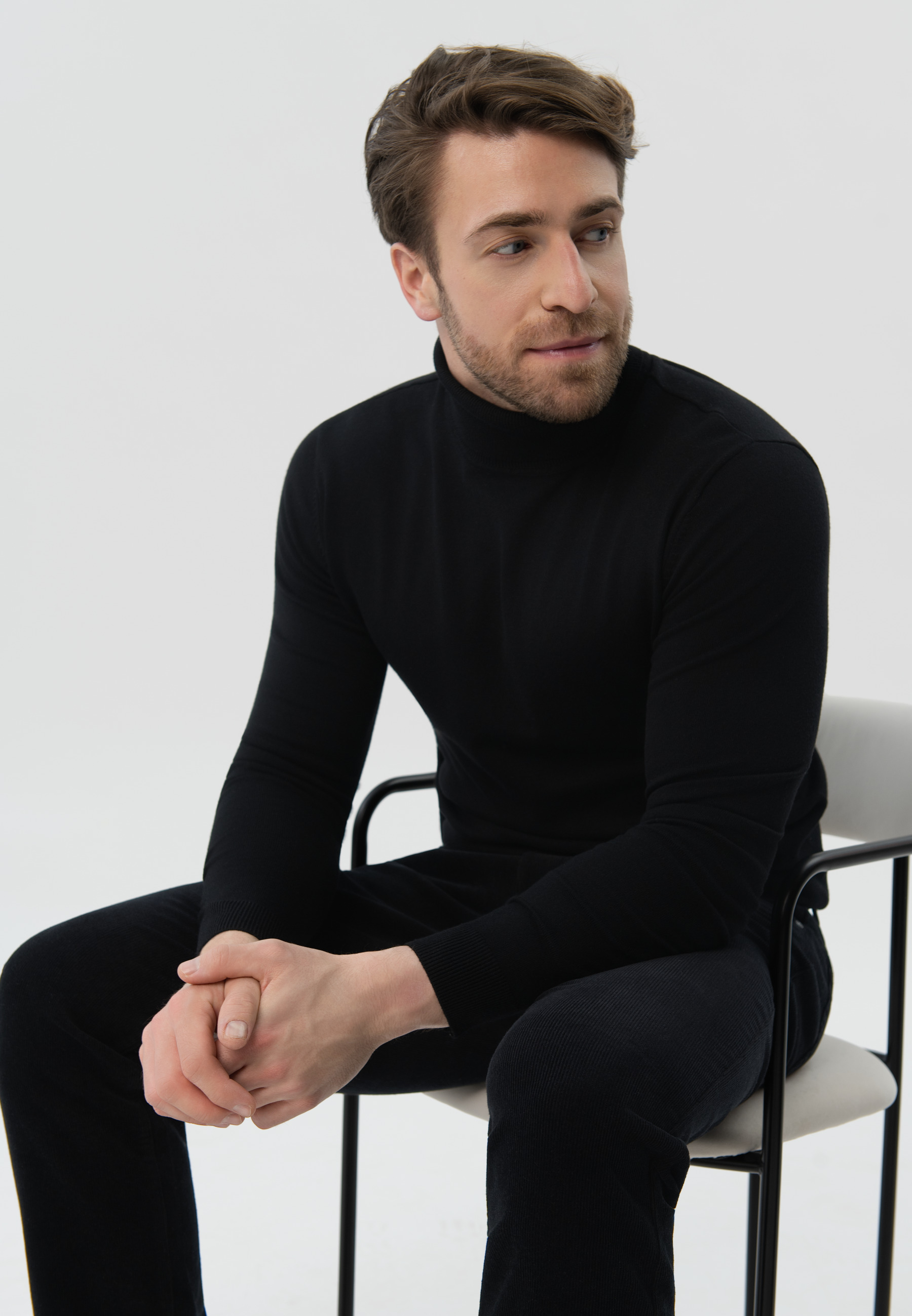 Sweter z golfem S-MAX