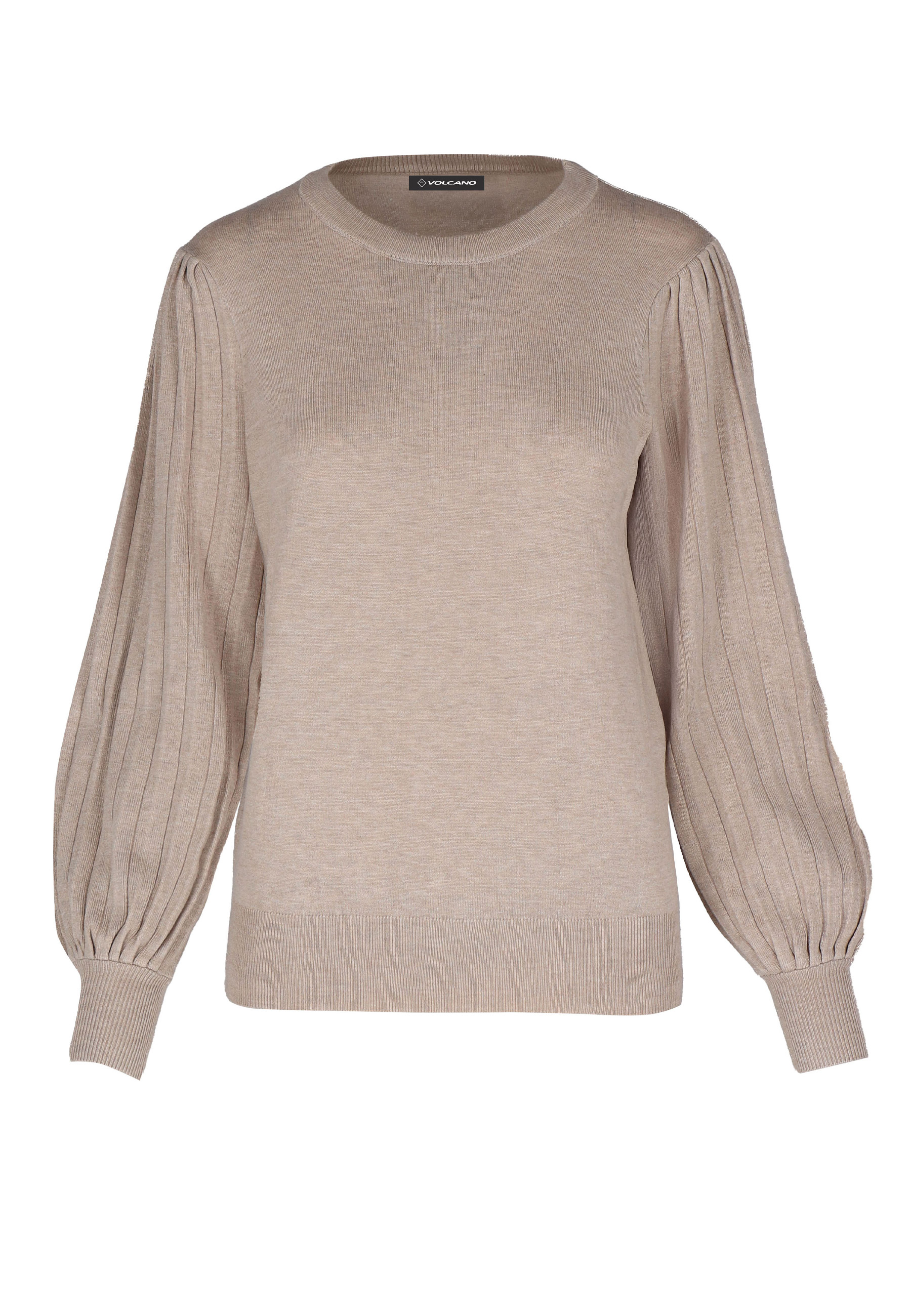 Sweter z ozdobnymi rękawami S-MONKI