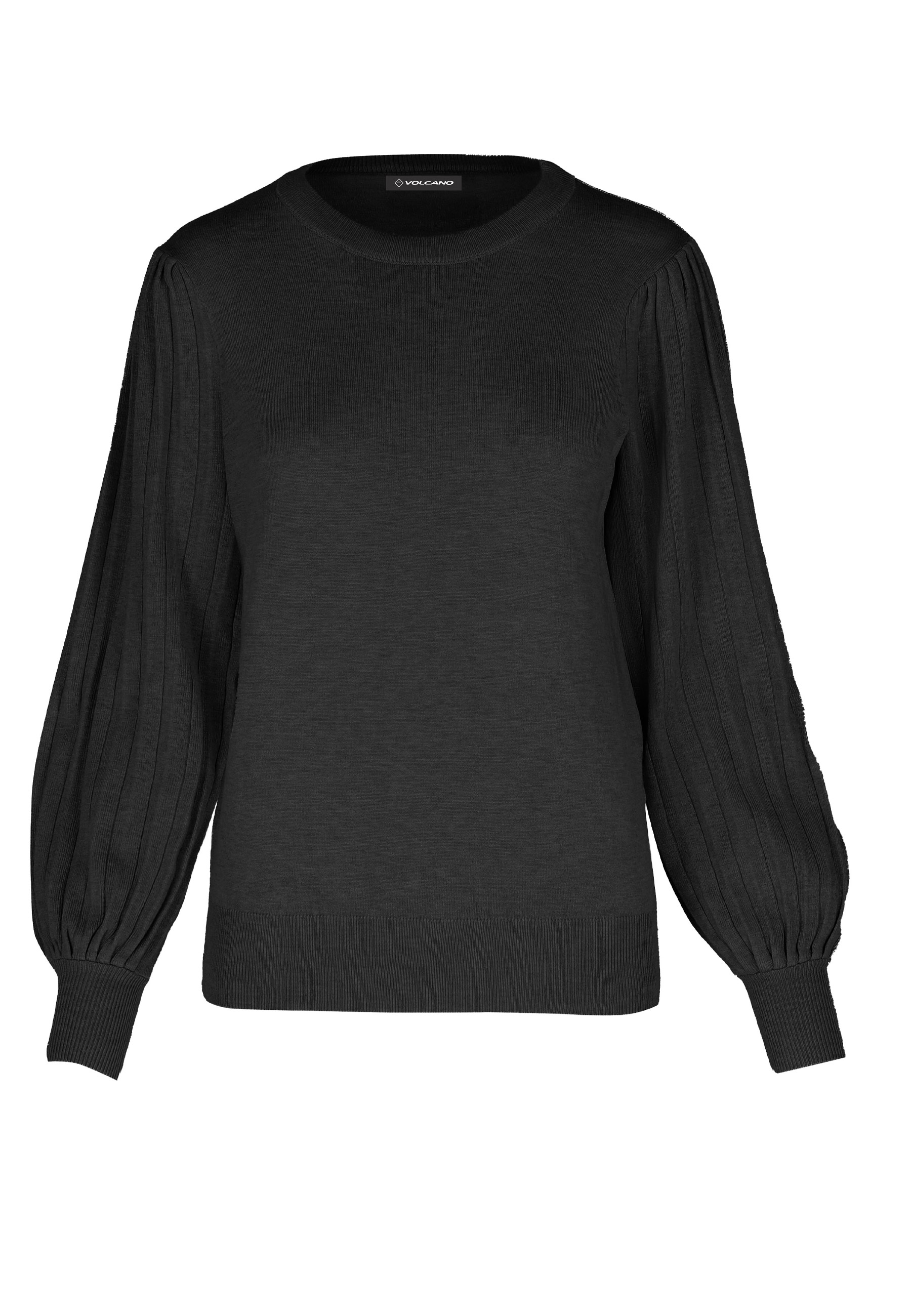 Sweter z ozdobnymi rękawami S-MONKI