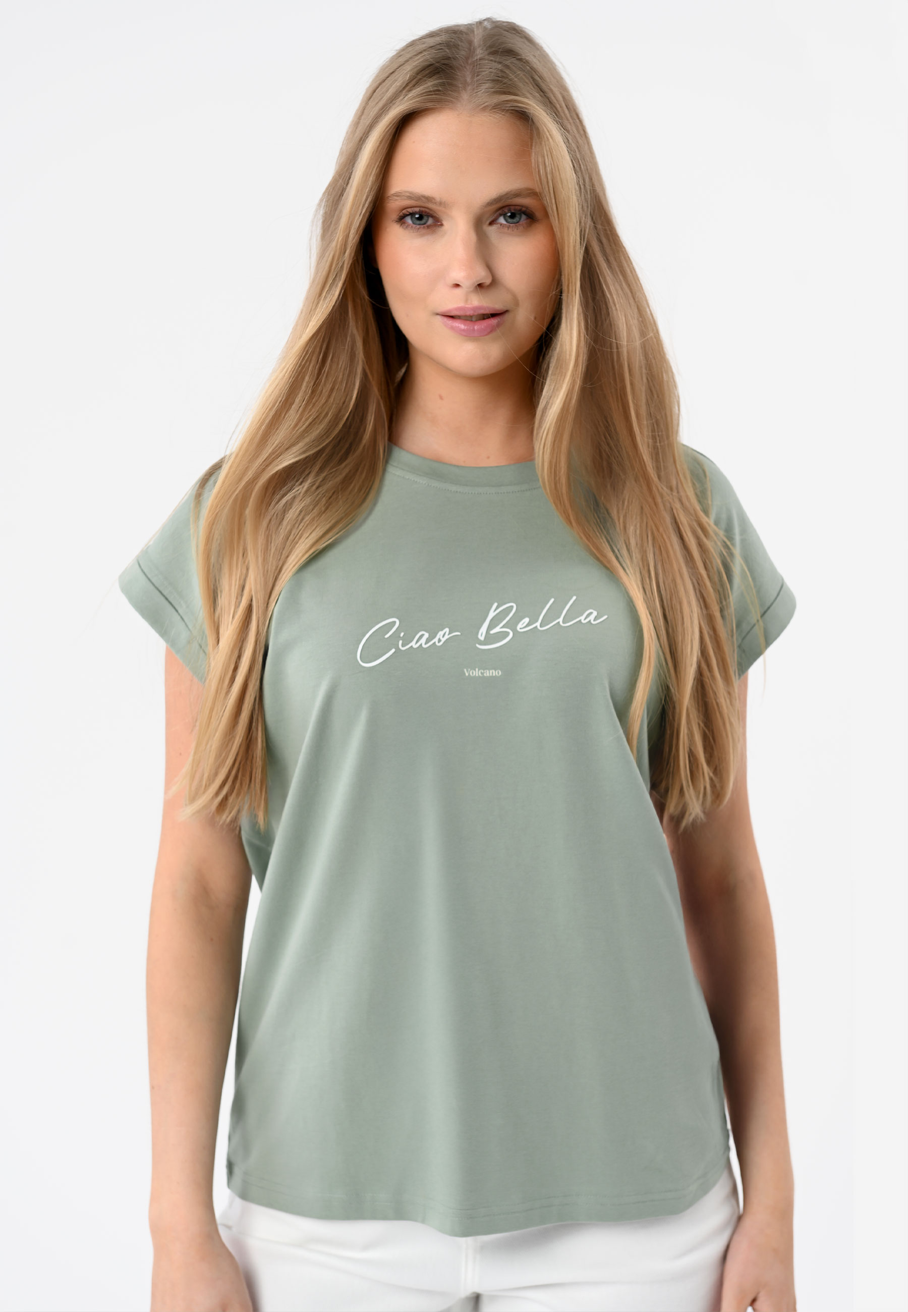 Koszulka z napisem, Comfort Fit, T-CIA